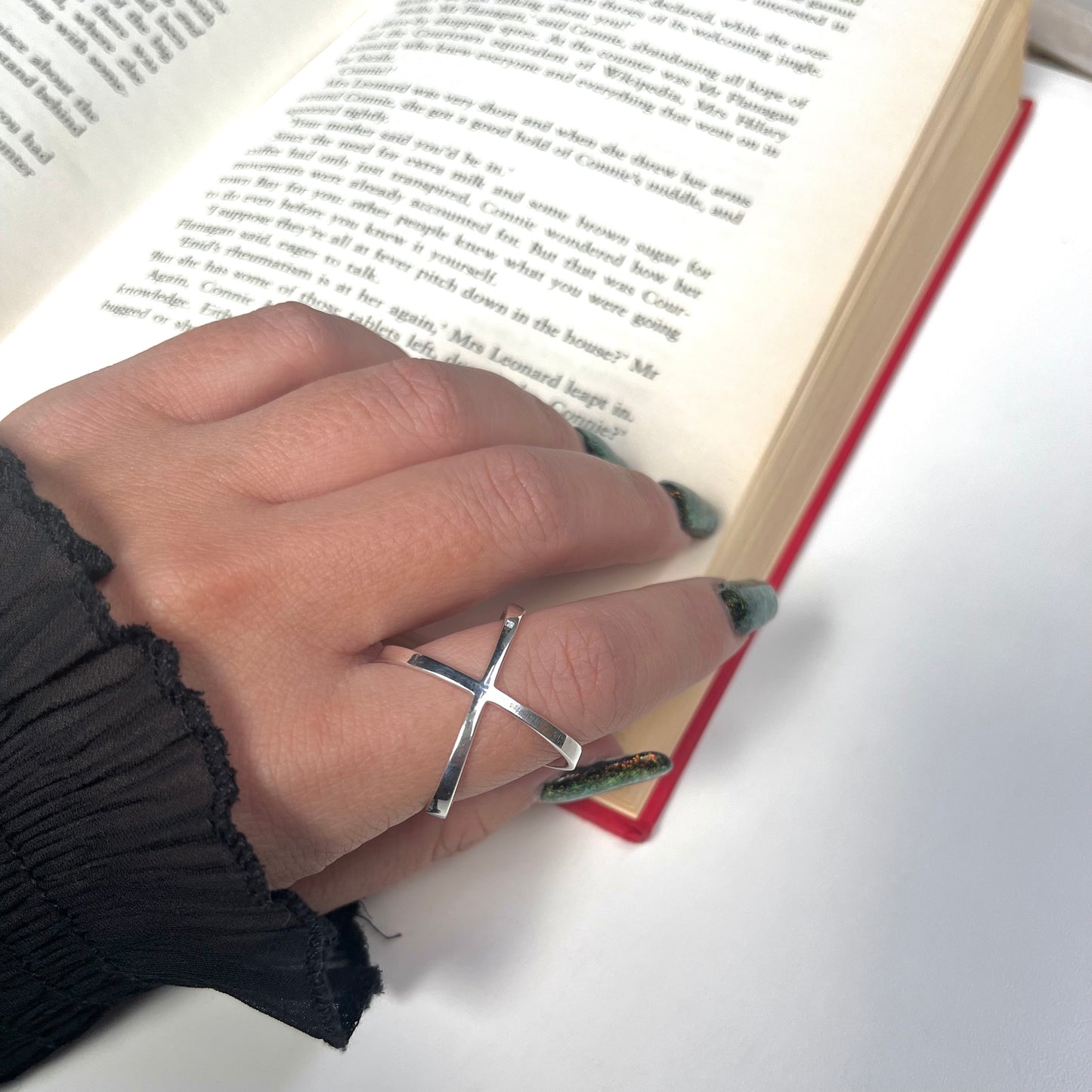 Silver925 plain ring 142