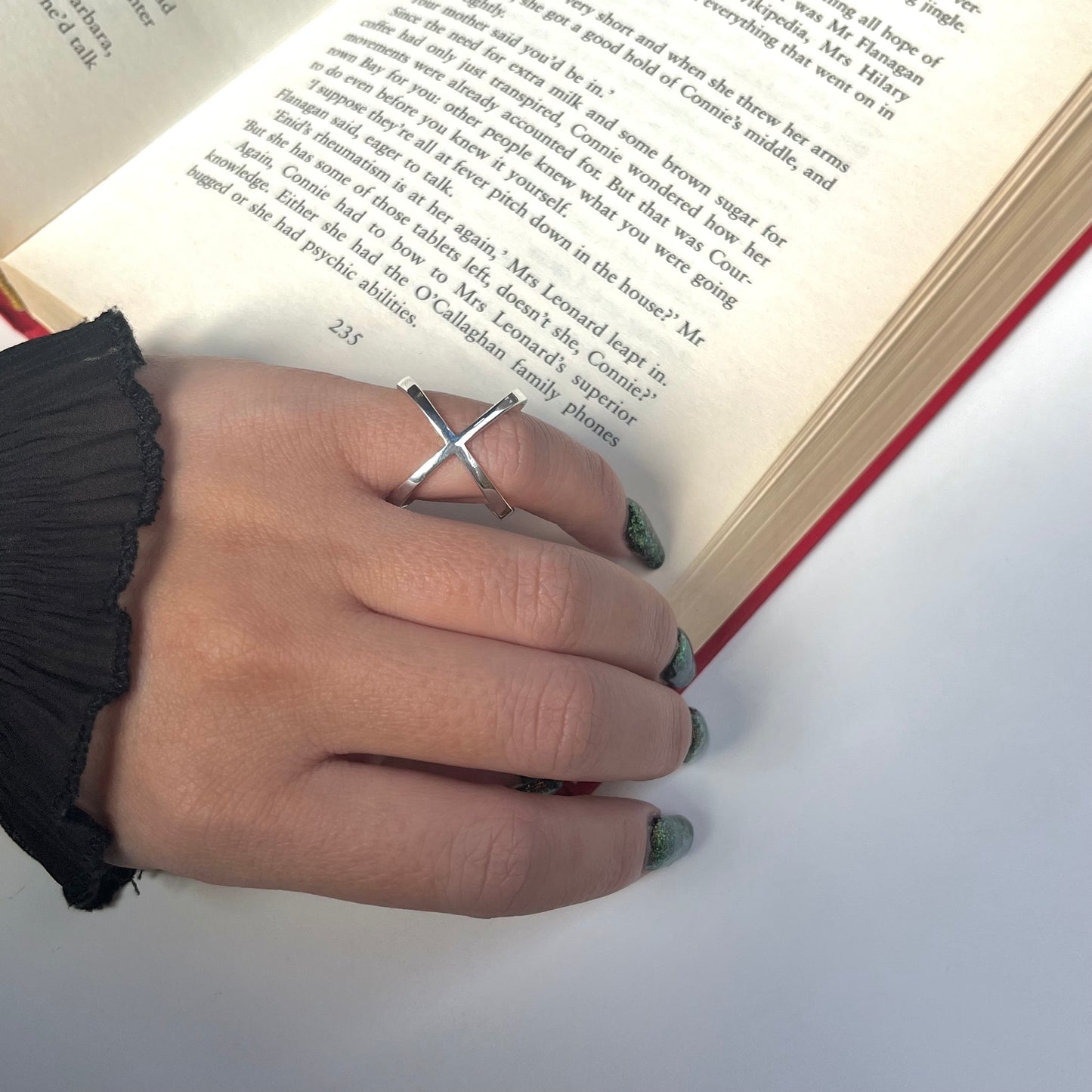 Silver925 plain ring 142