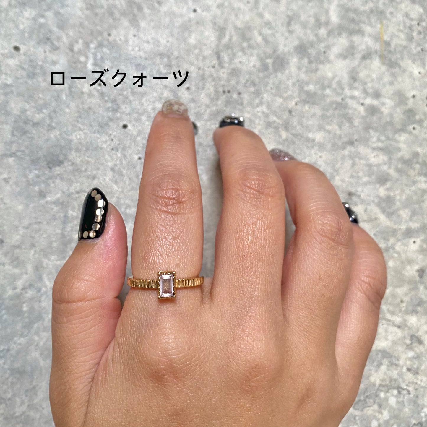 Brass petit ring 16