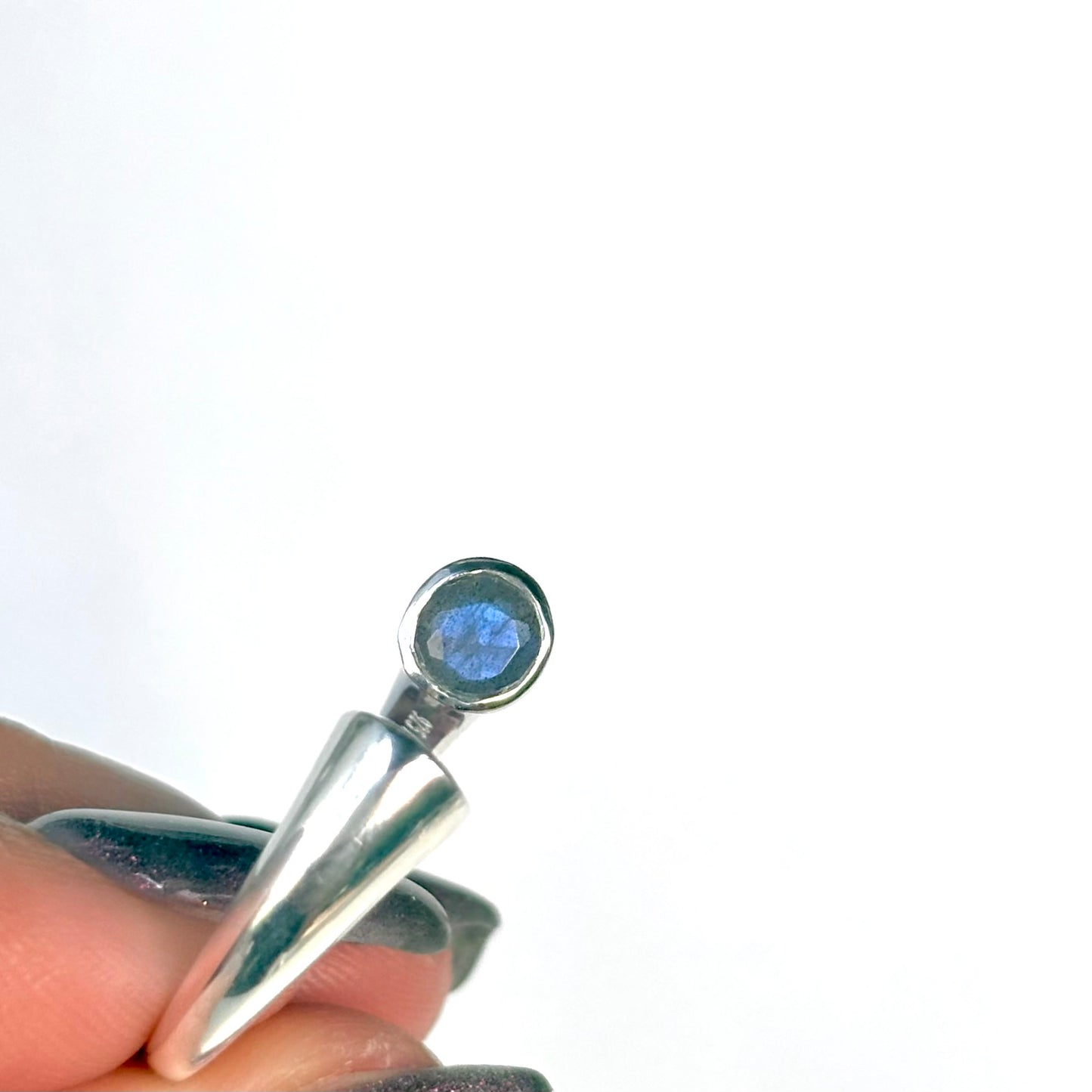 Silver925 2stone ring 19