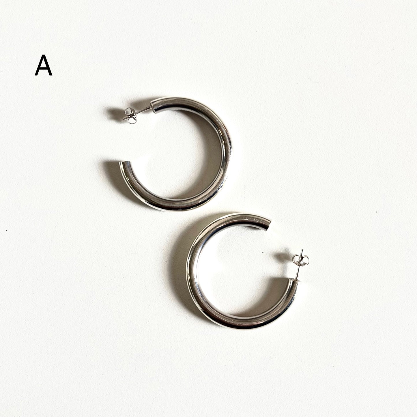 Silver925 hoop pierce 1