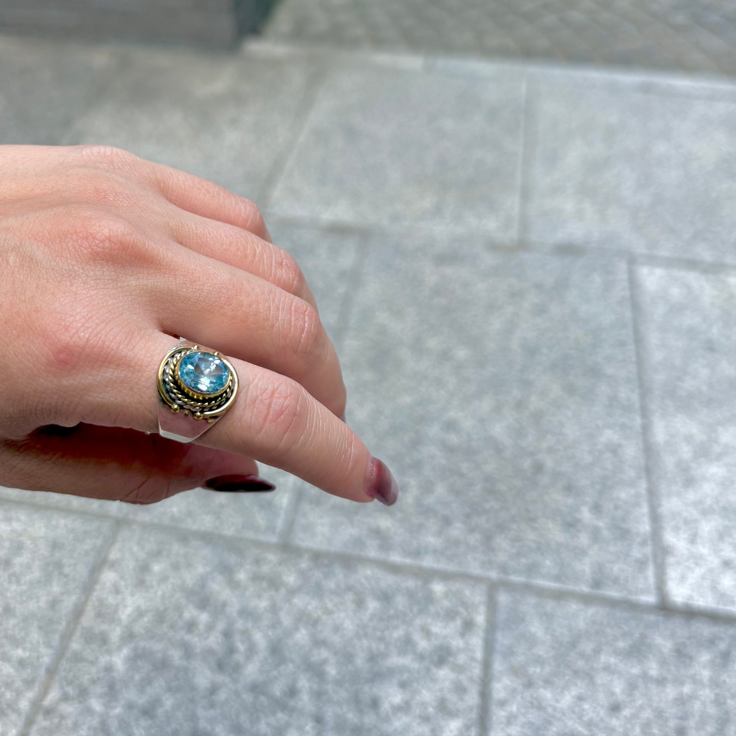 Connect ring〈 Blue 〉2