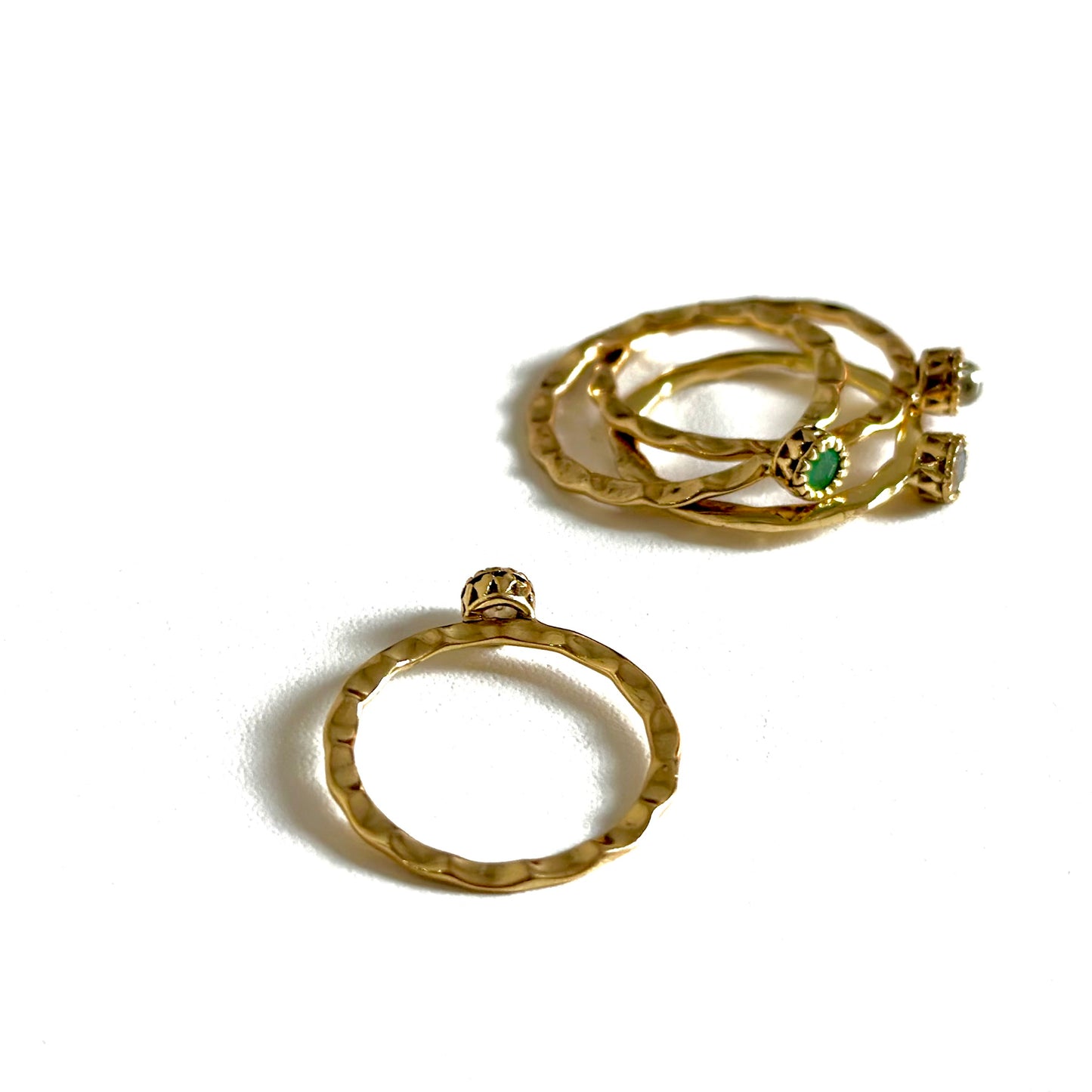 Brass petit ring 51