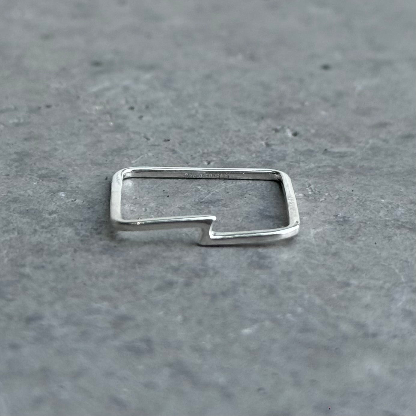 Silver925 plain ring 23 – Biju mam