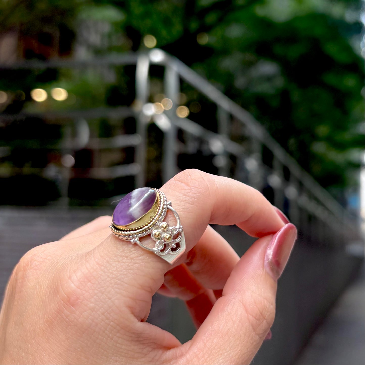 Connect ring〈 Purple 〉
