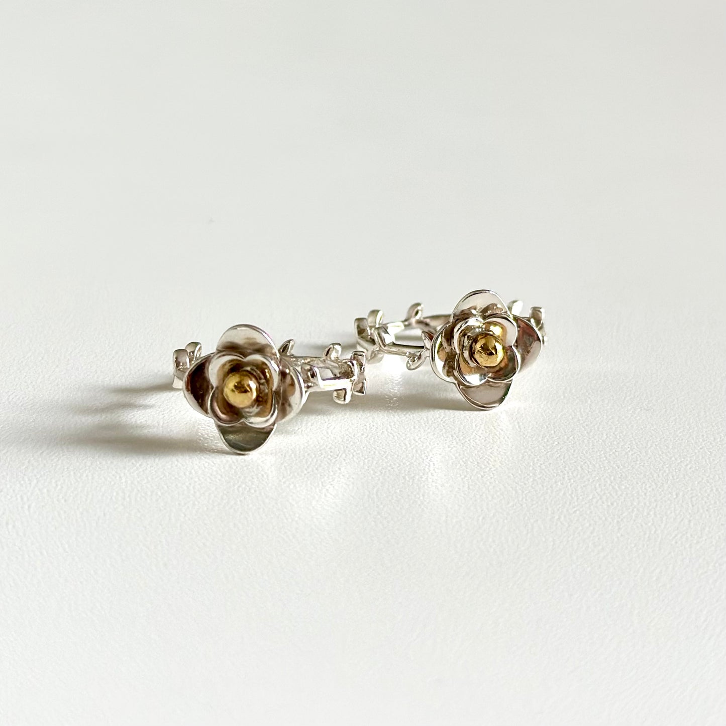 Flower plain ring 3