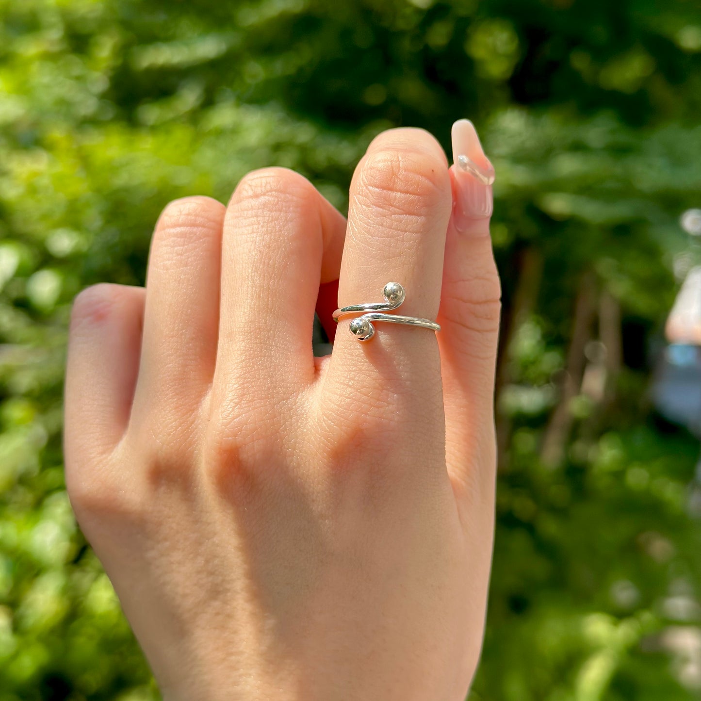 Silver925 plain ring 71