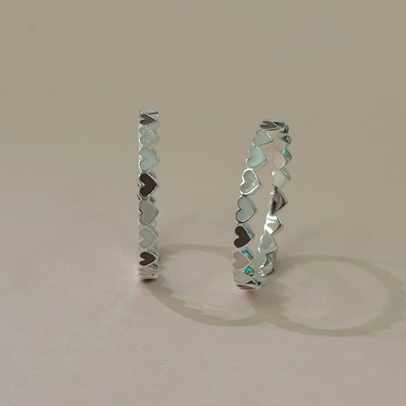 《FUKUOKA limited color》Heart enamel ring 1