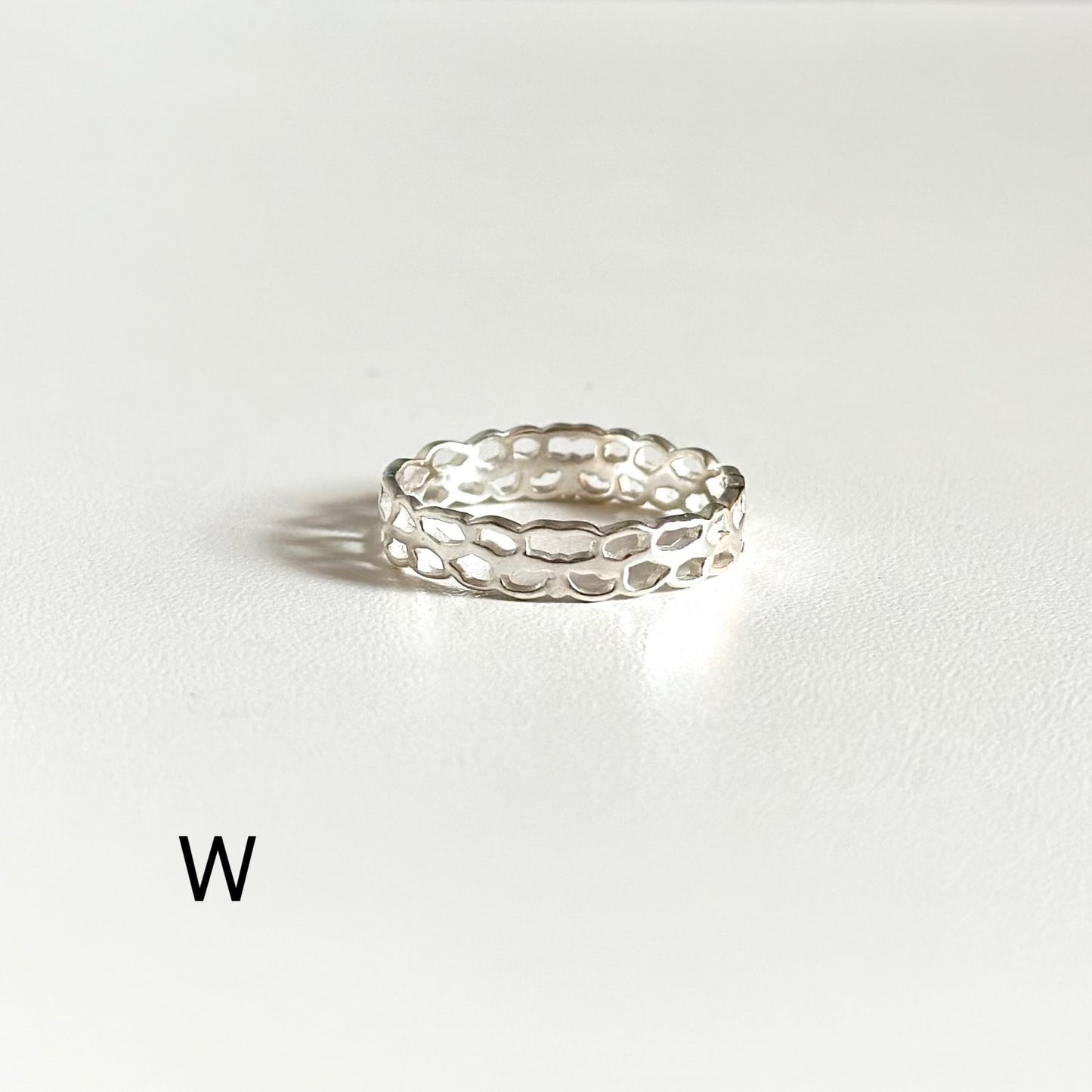 Silver925 plain ring 83