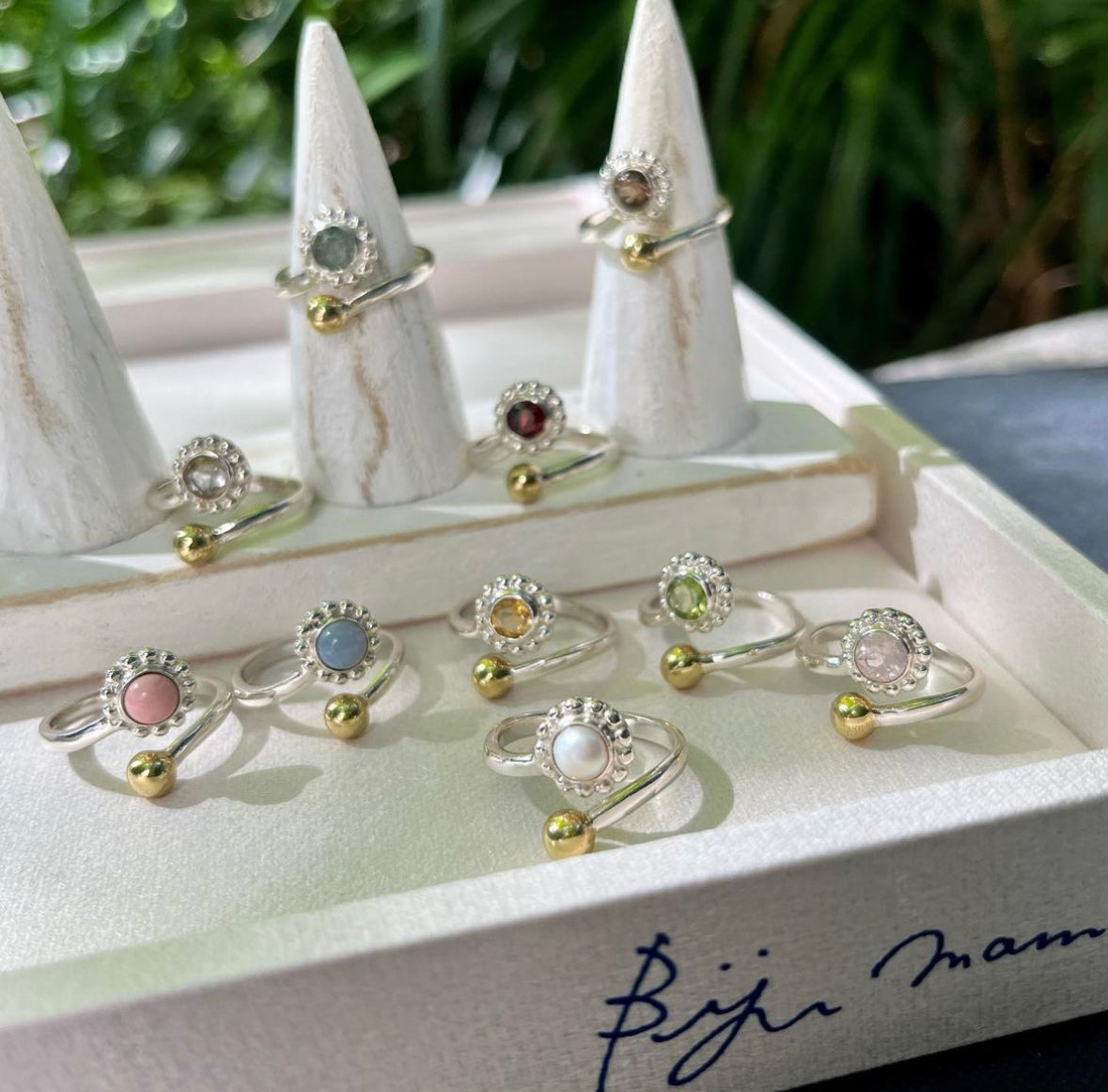 Flower design ring 7