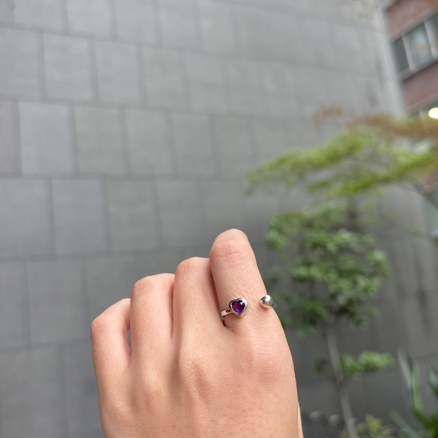 Heart fork ring 2