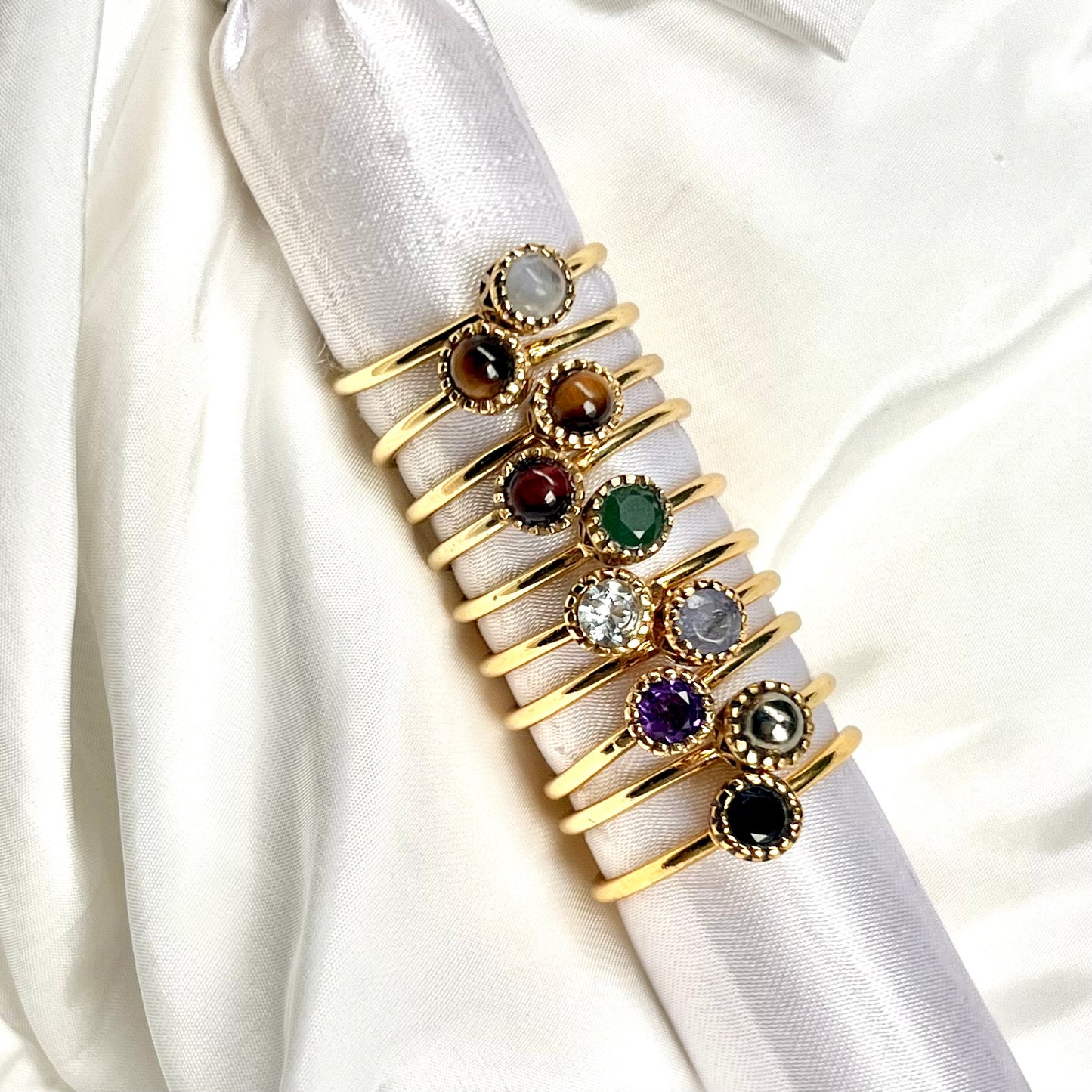 Brass petit ring 38