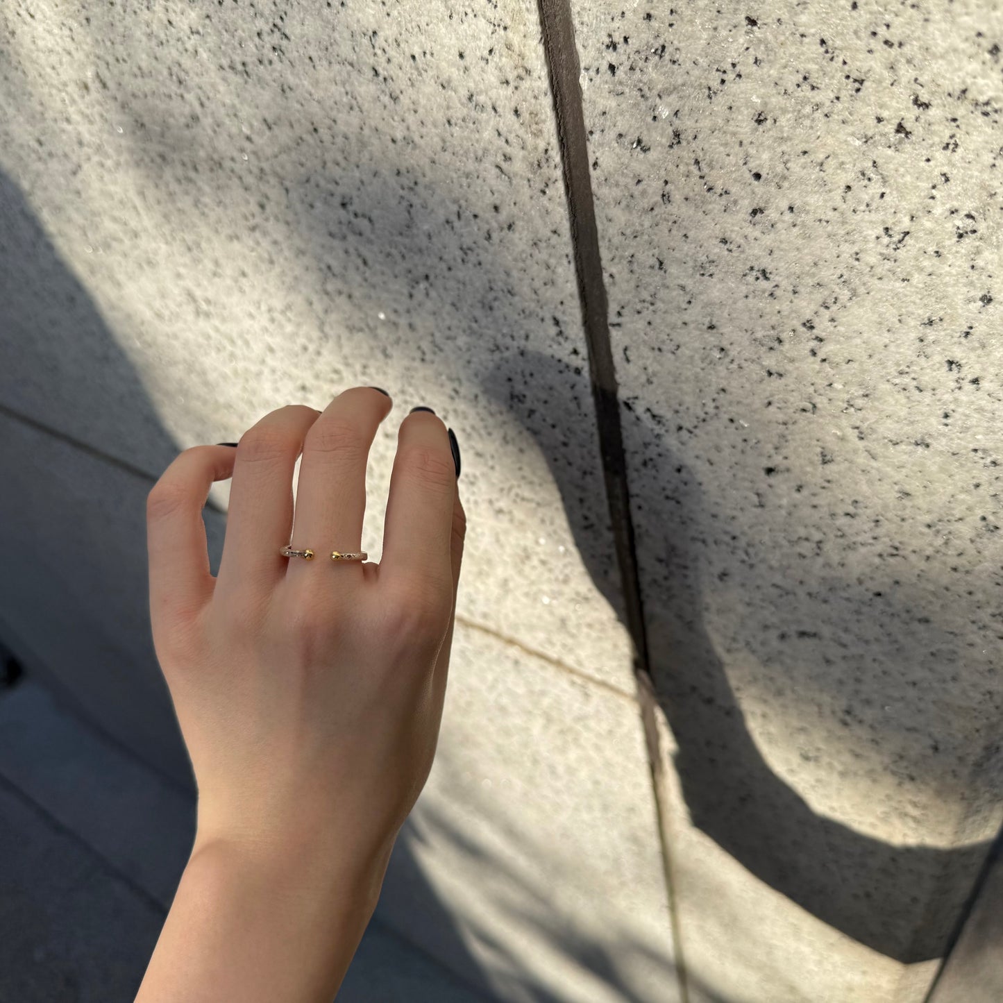 Silver925×Brass plain ring 25