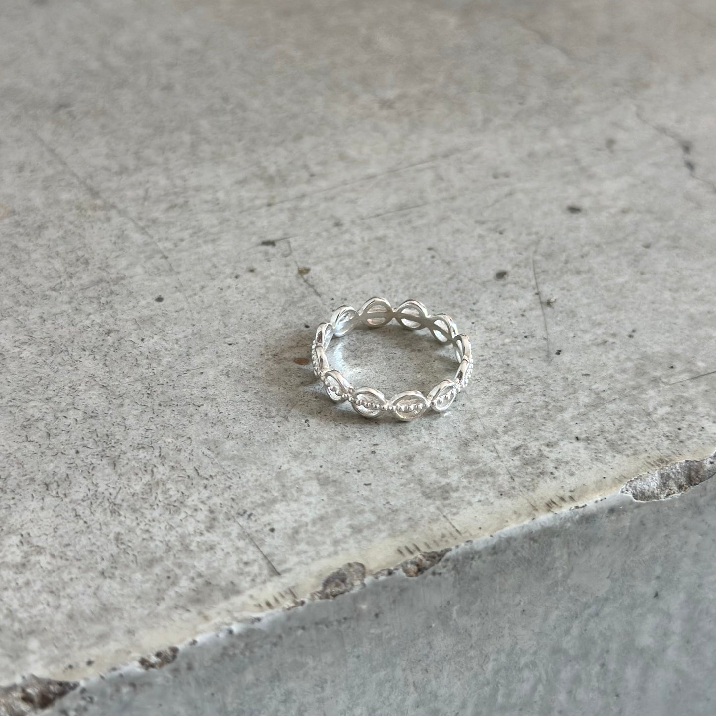 Silver925 plain ring 78