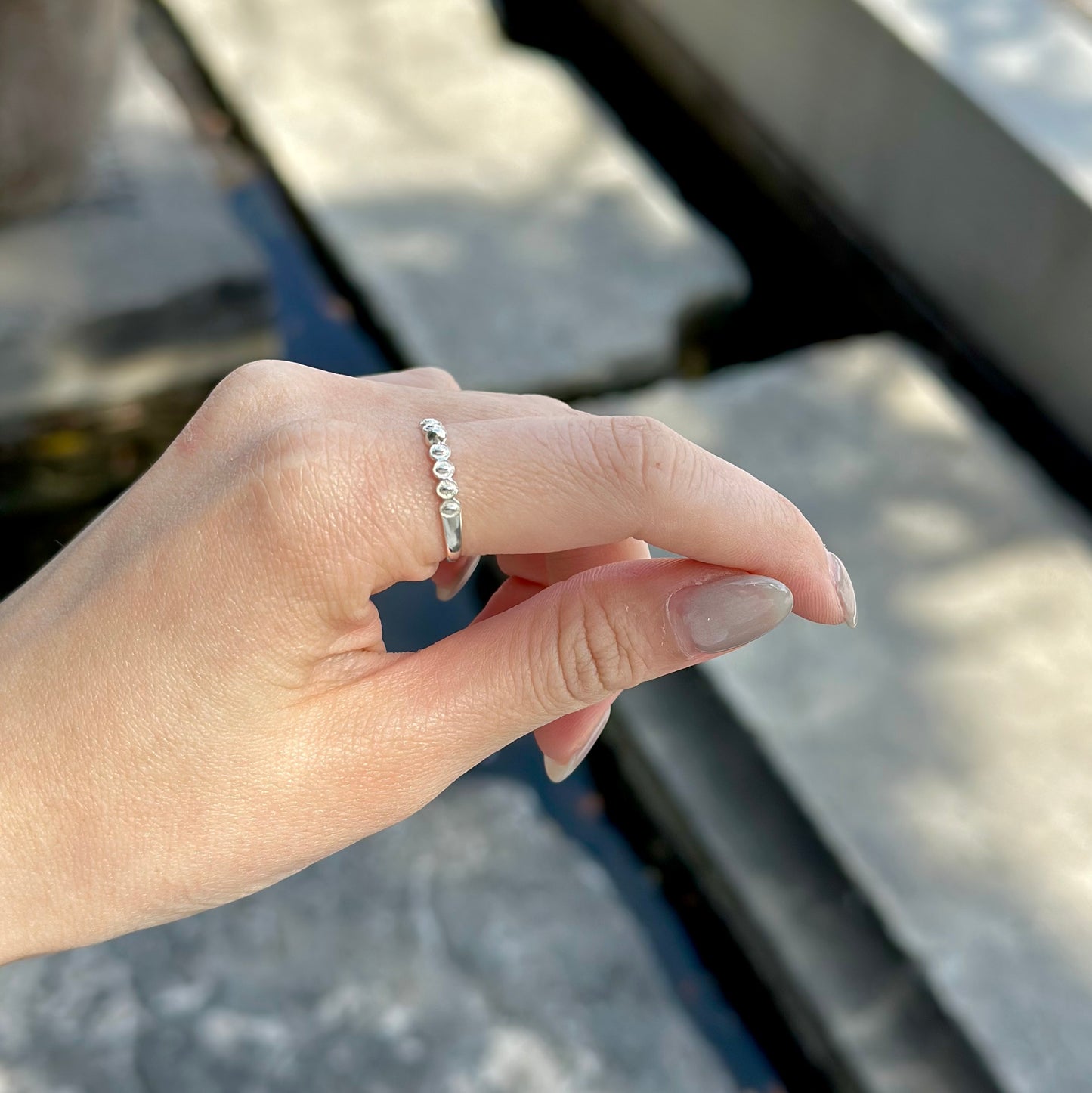 Silver925 plain ring 4