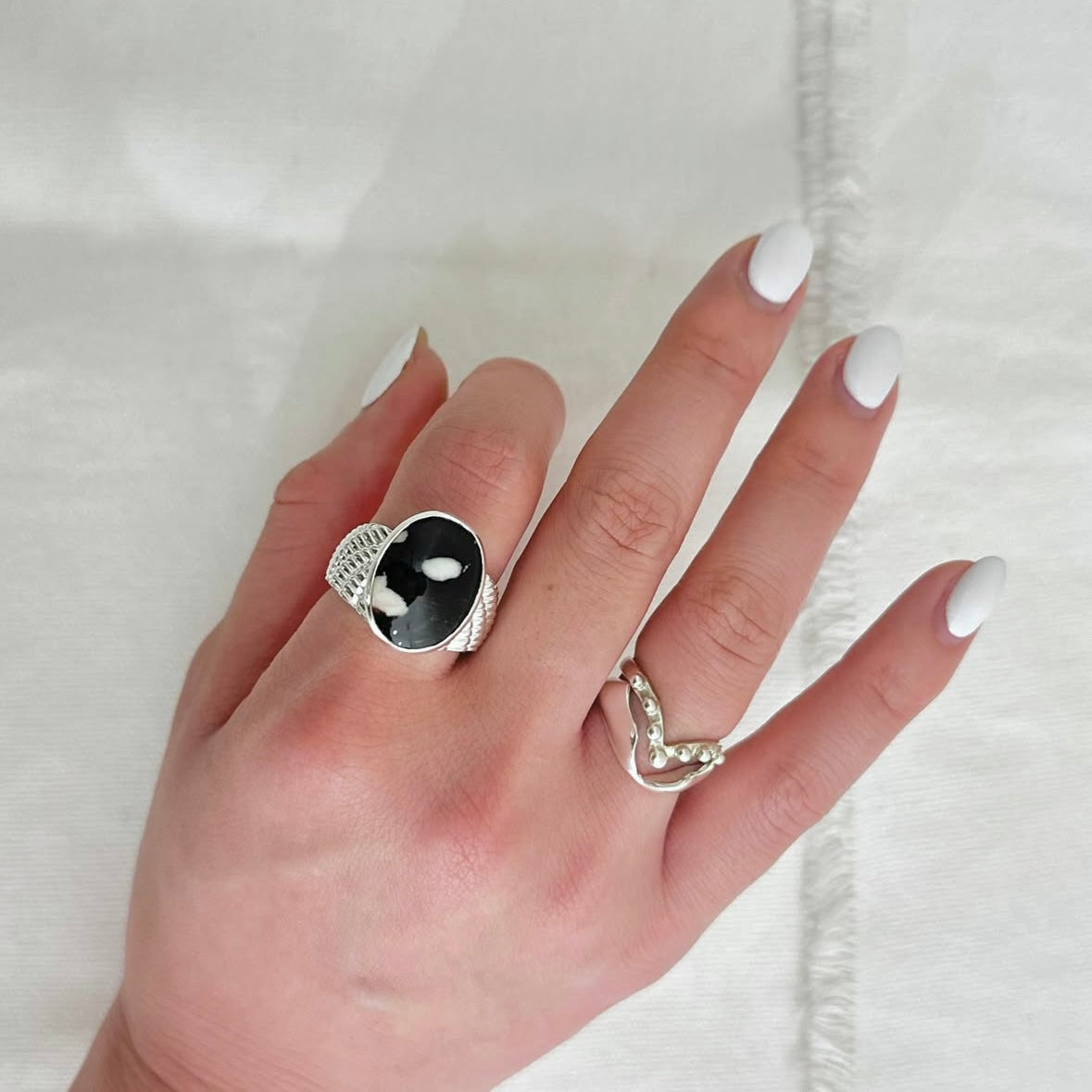 Silver925 plain ring 39