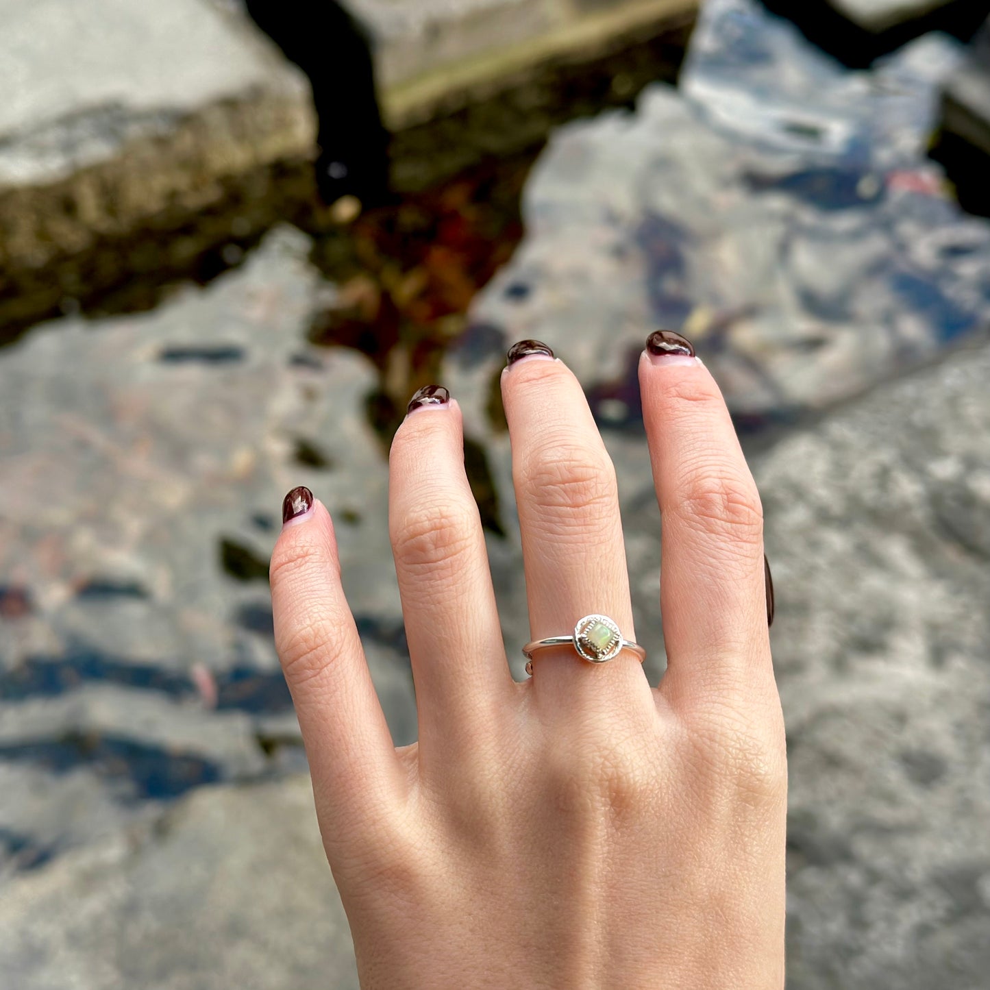 Silver925 petit ring 43