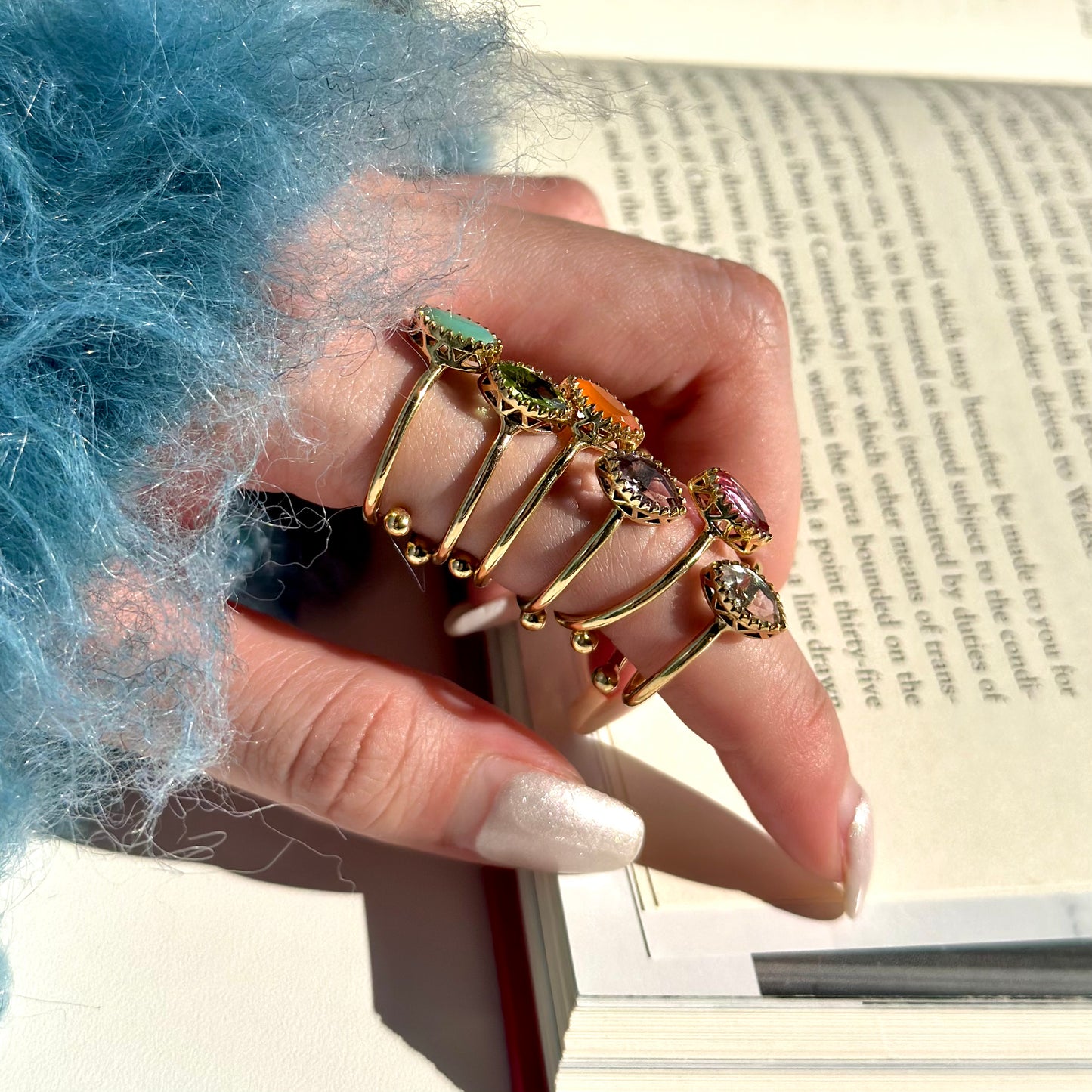 Brass petit ring 2