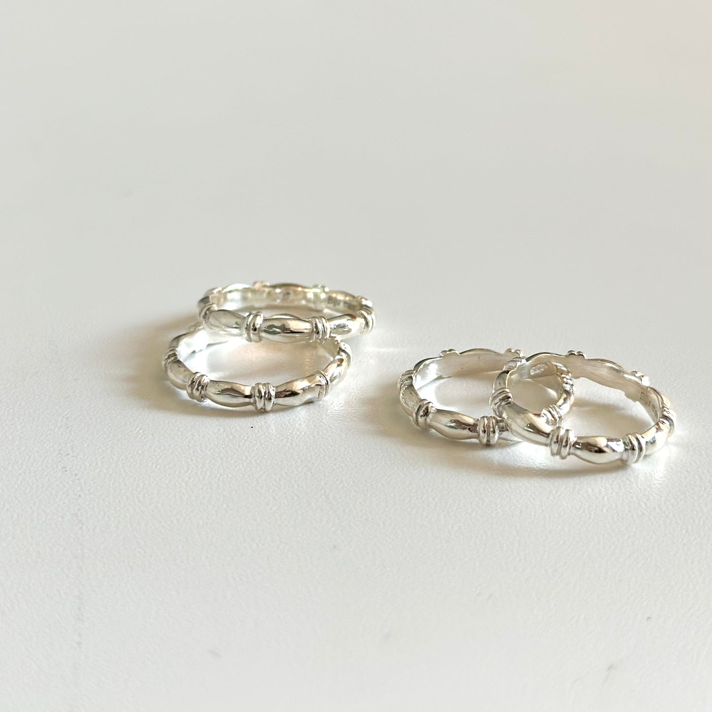 Silver925 plain ring 78