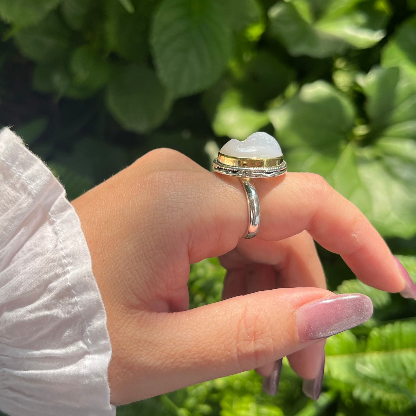 Window druzy ring 2