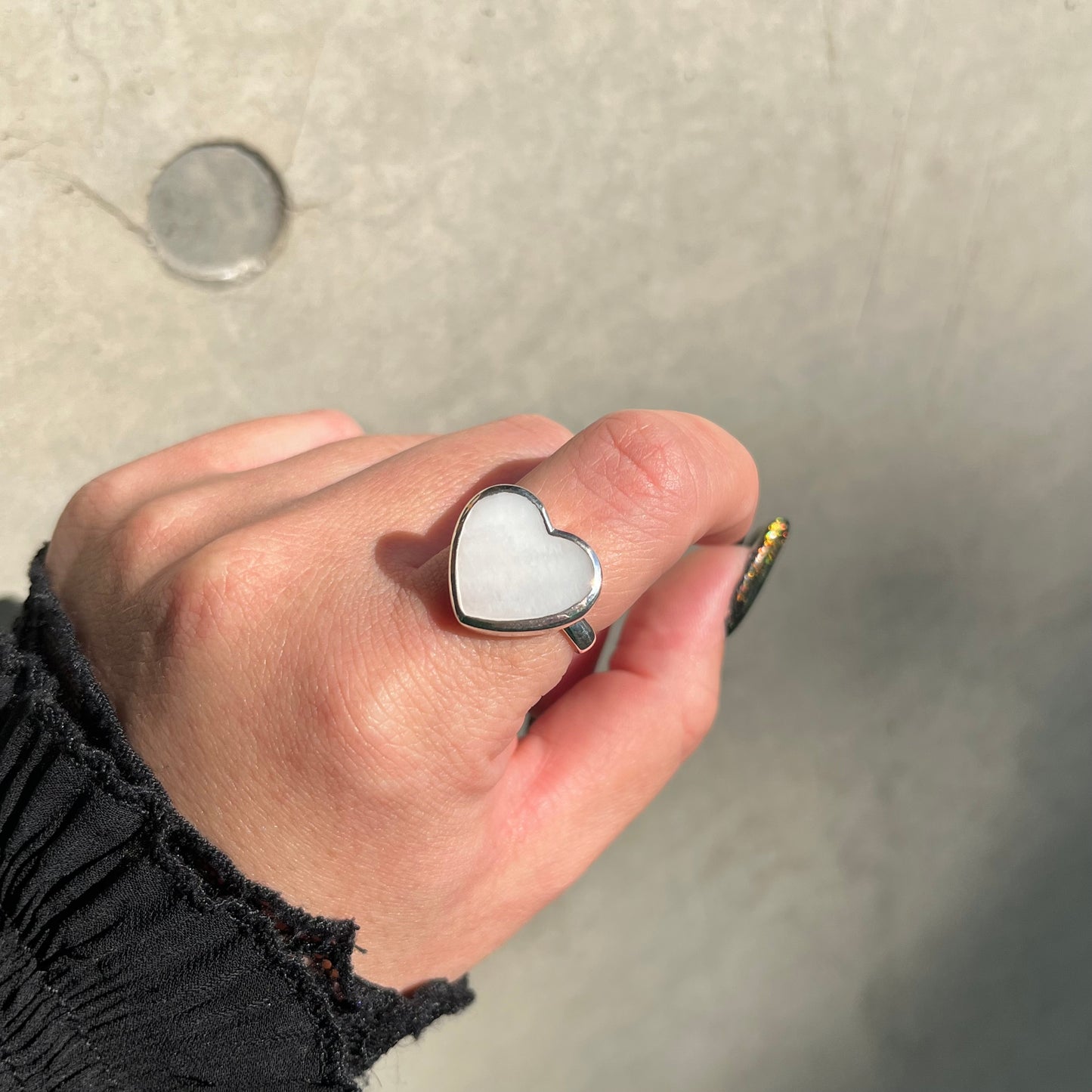 Heart design ring 11