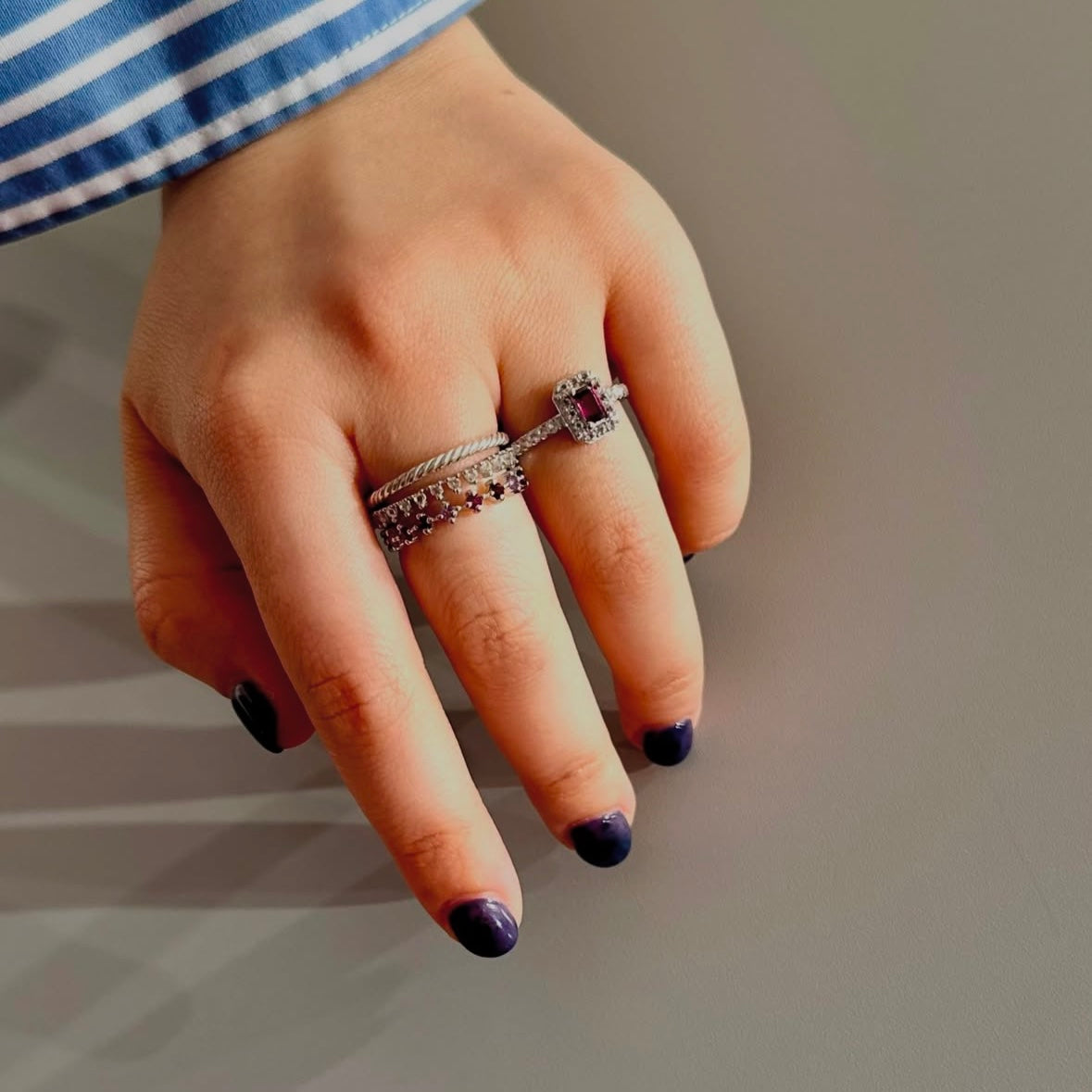【Biju mam poco】Design ring 22