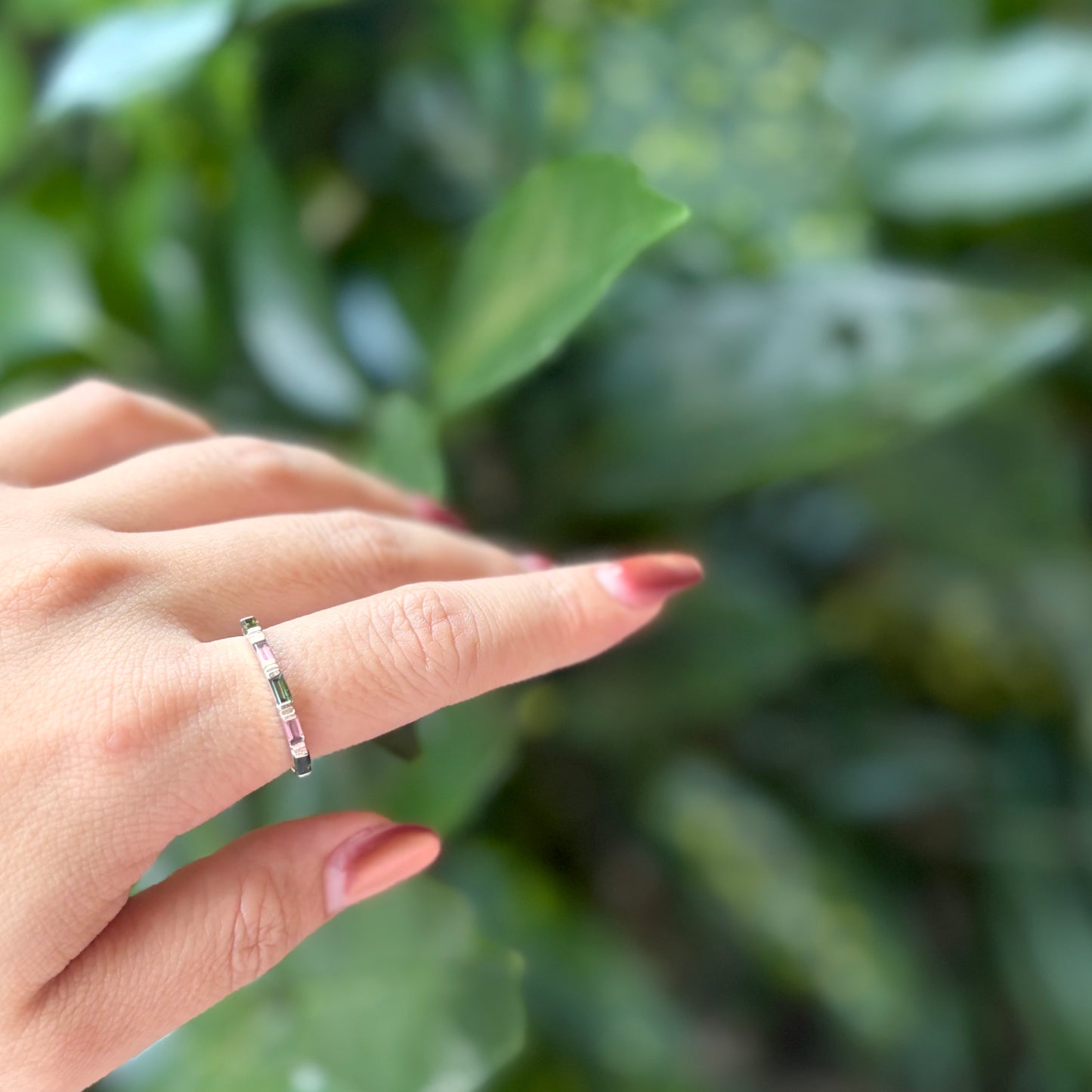 Multi tourmaline ring 3