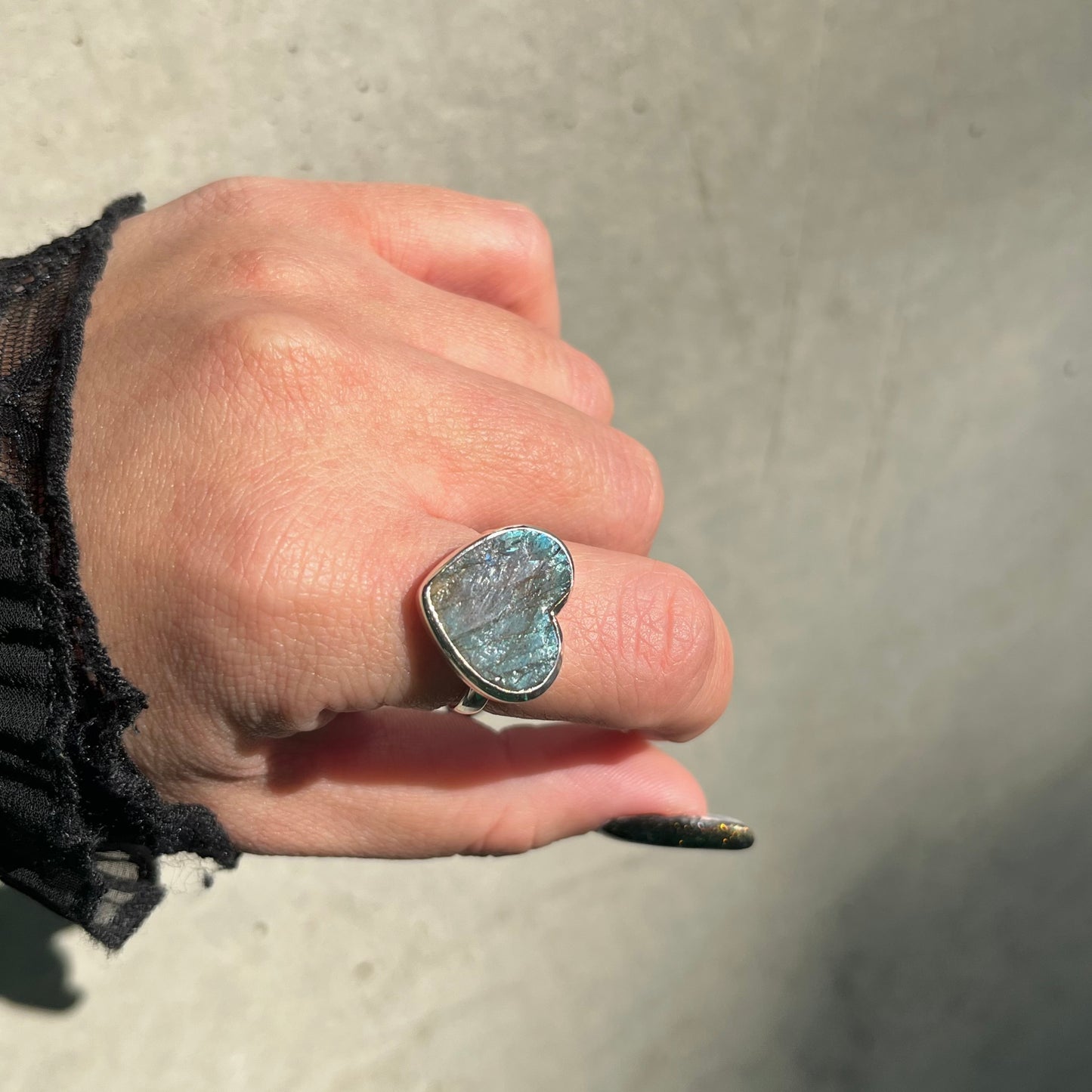 Heart design ring 11