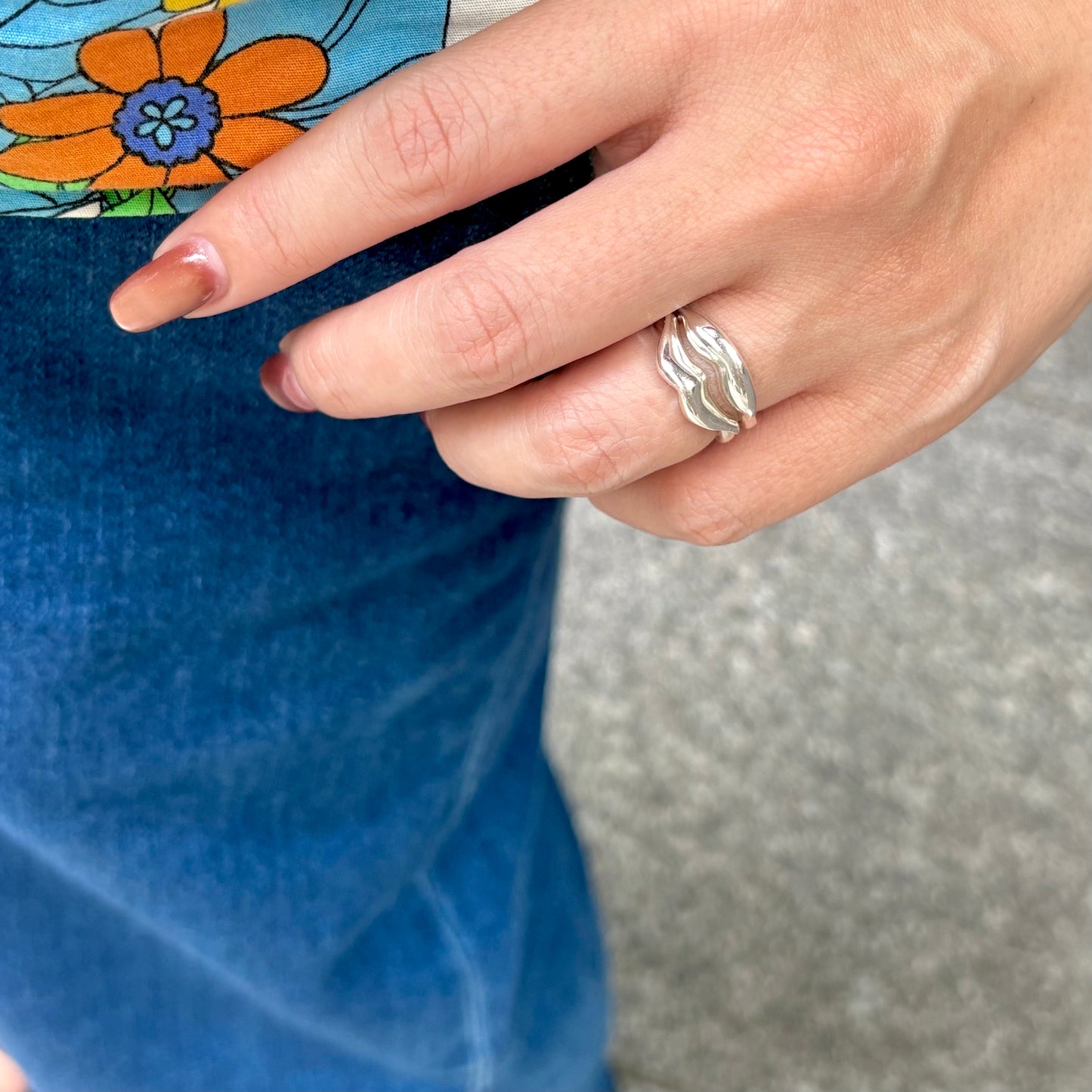 Lip plain ring 2