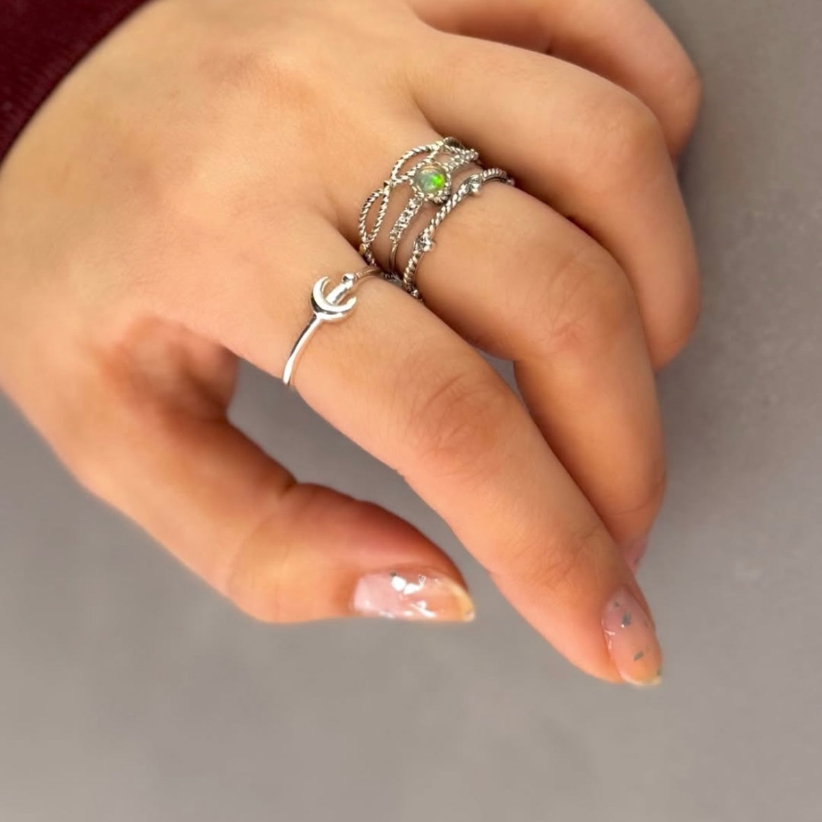 【Biju mam poco】Silver925 plain ring