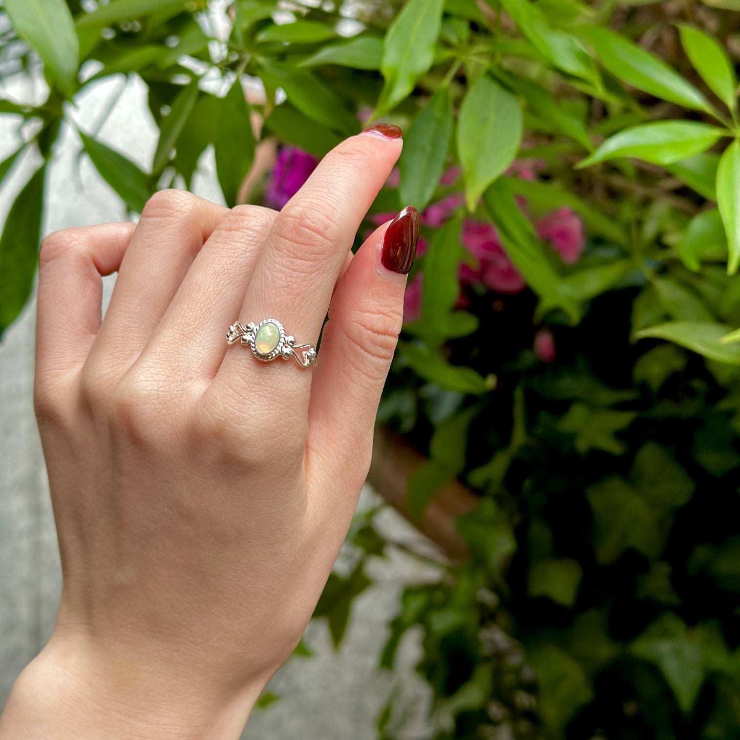 Silver925 design ring 63