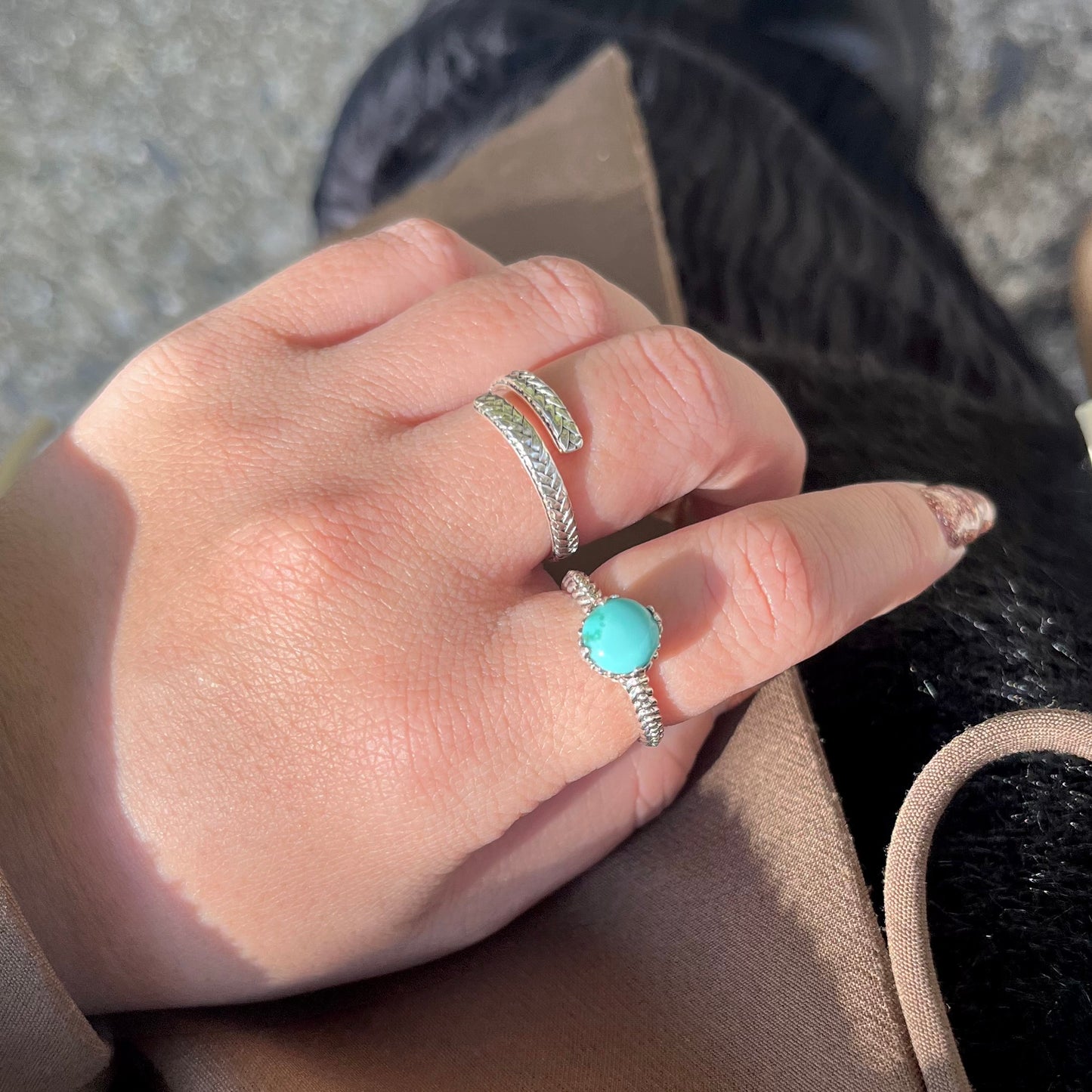 【FUKUOKA limited ring】〈Biju mam poco〉Turquoise ring 1