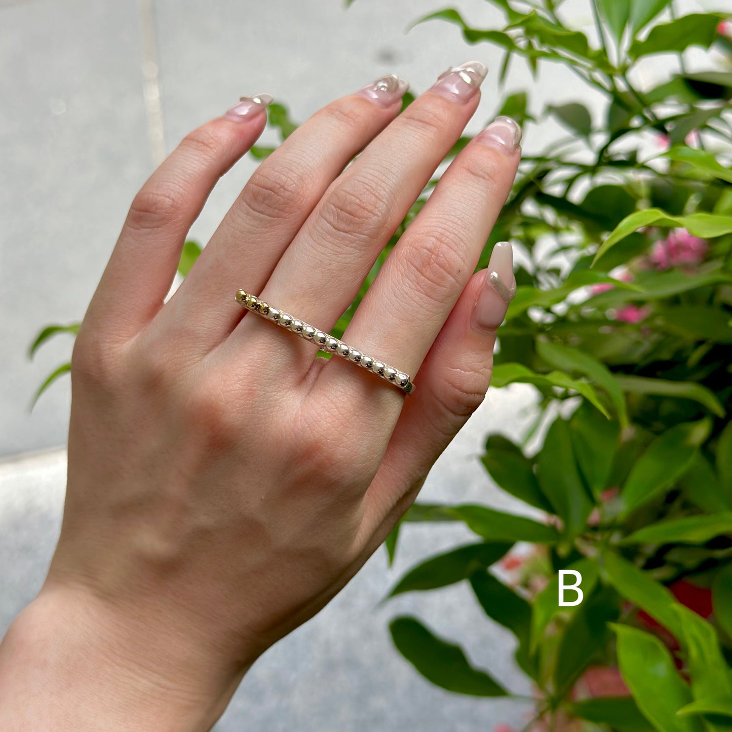 2finger plain ring 2