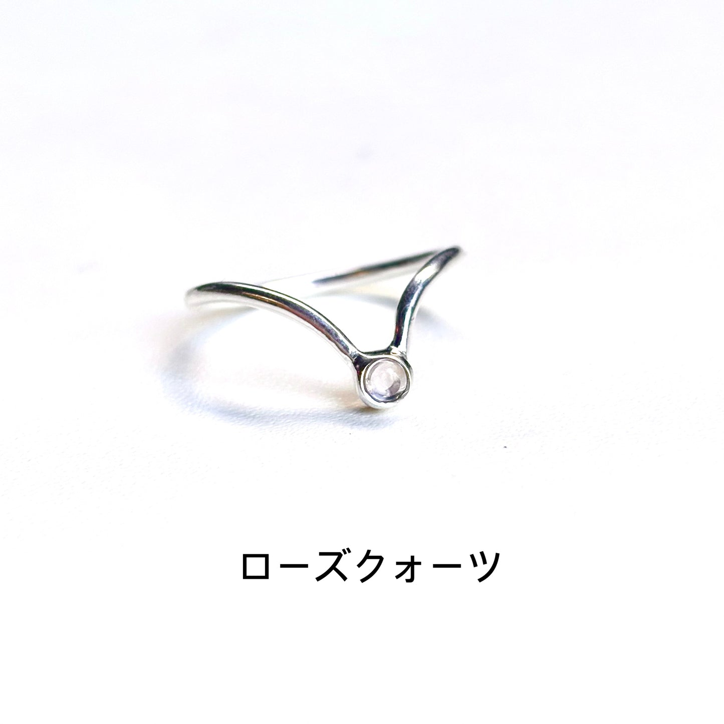 Silver925 V design ring 2