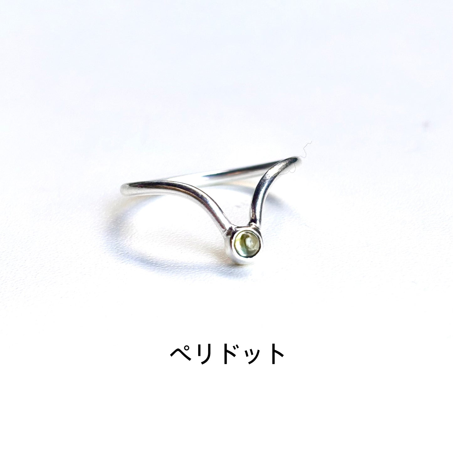 Silver925 V design ring 2
