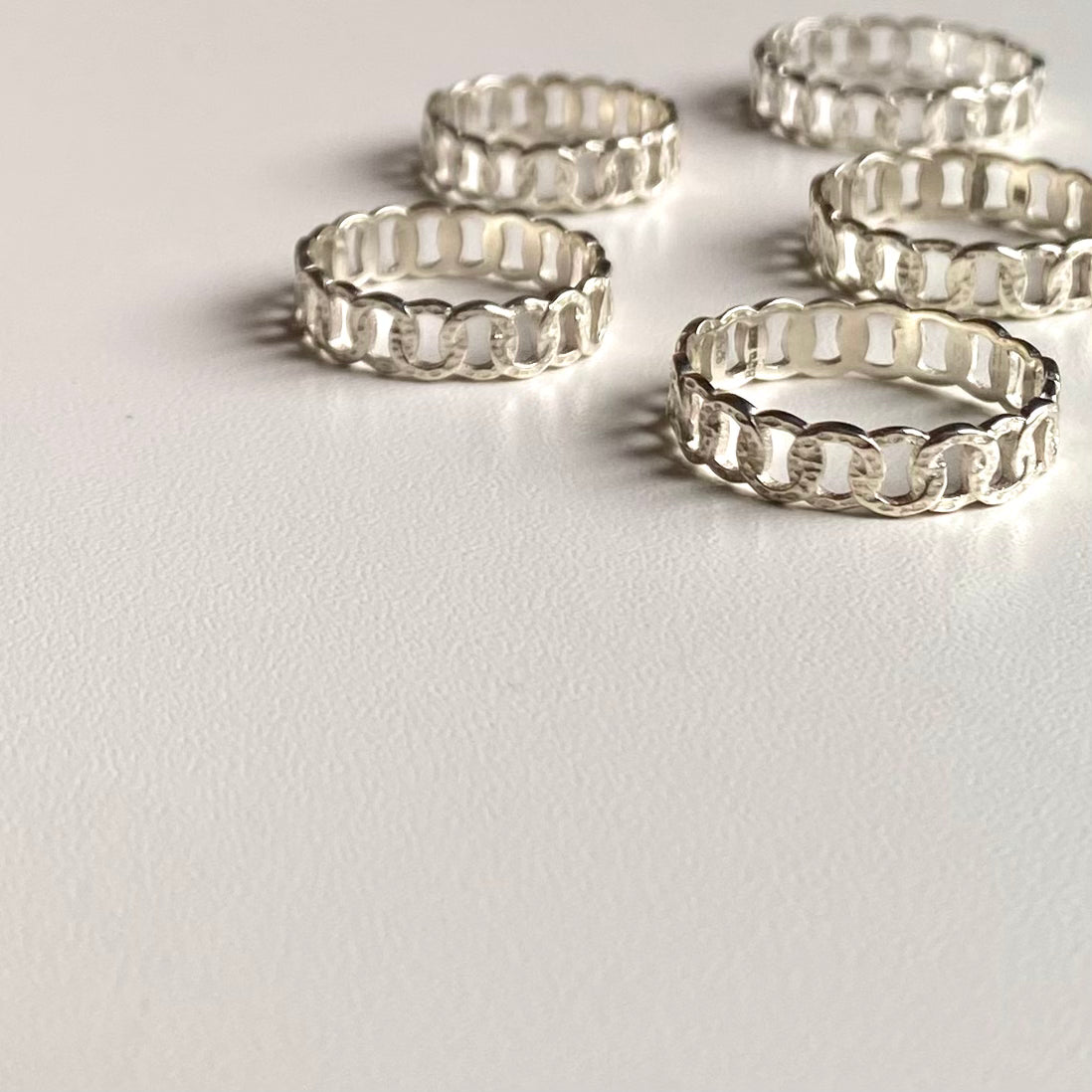 Silver925 plain ring 66
