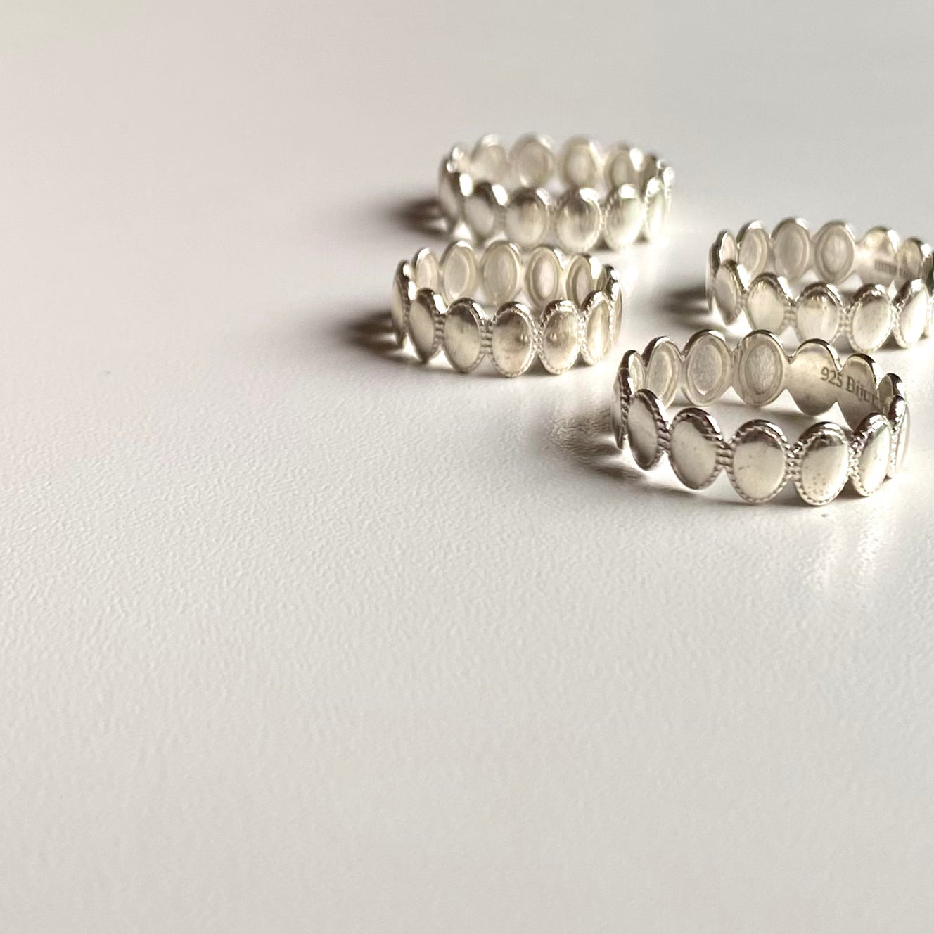 Silver925 plain ring 67