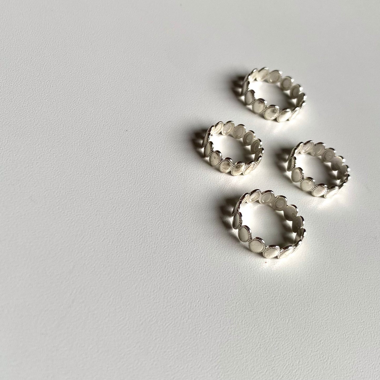 Silver925 plain ring 67