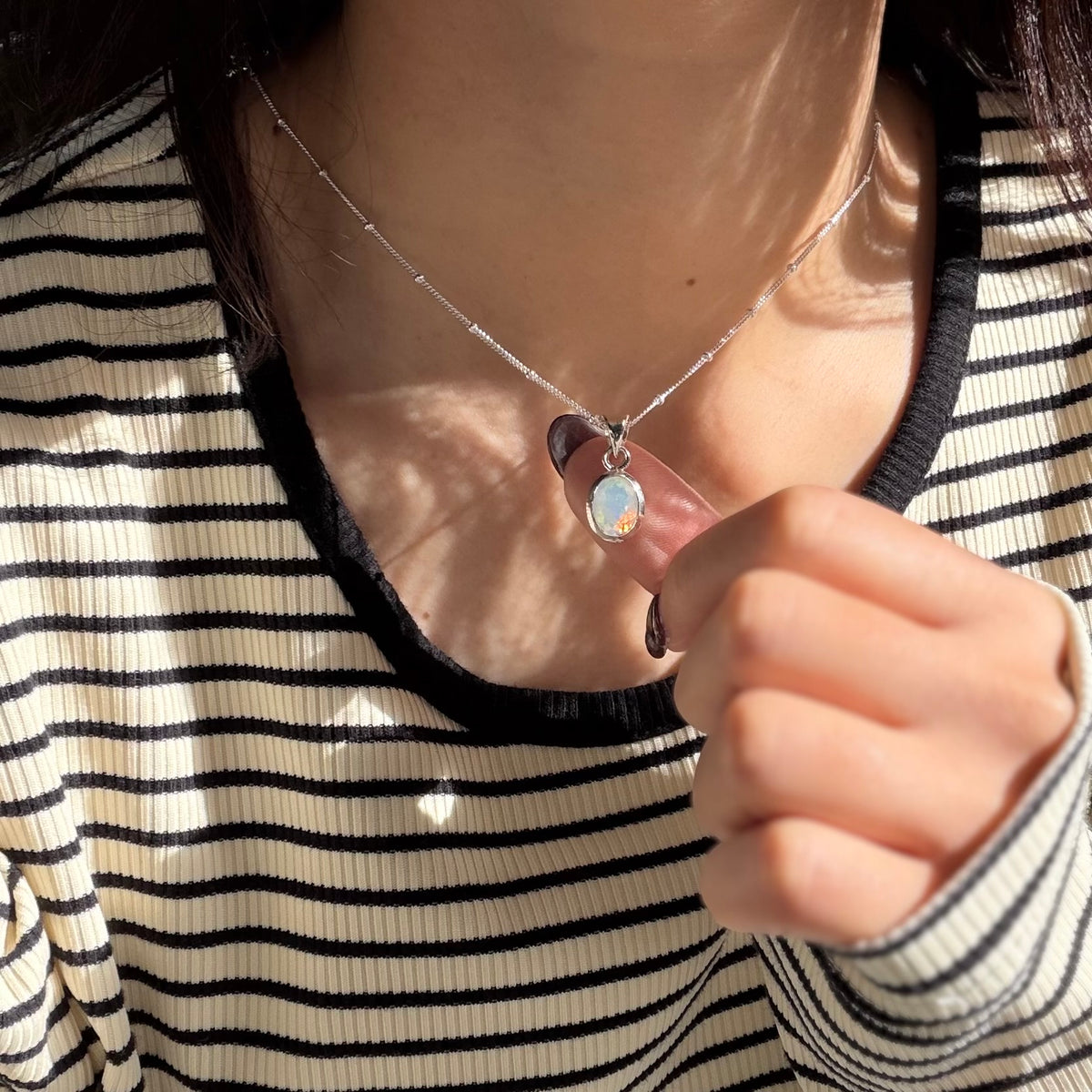 Opal charm 1
