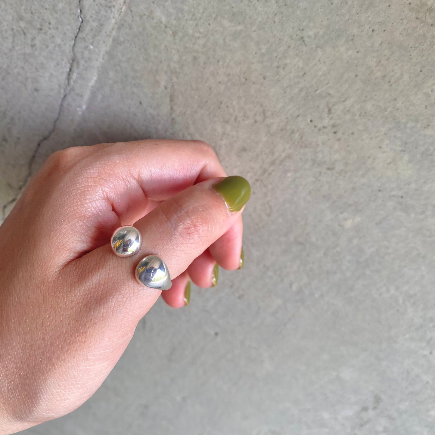 Silver925 plain ring 9