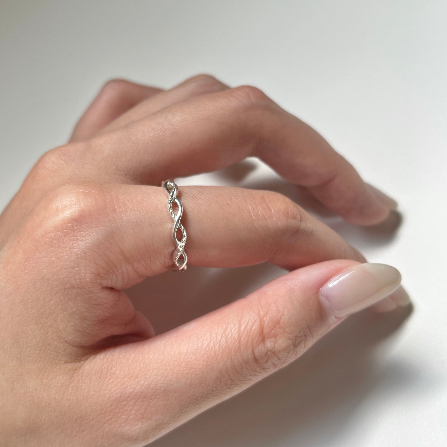 Silver925 plain ring 40