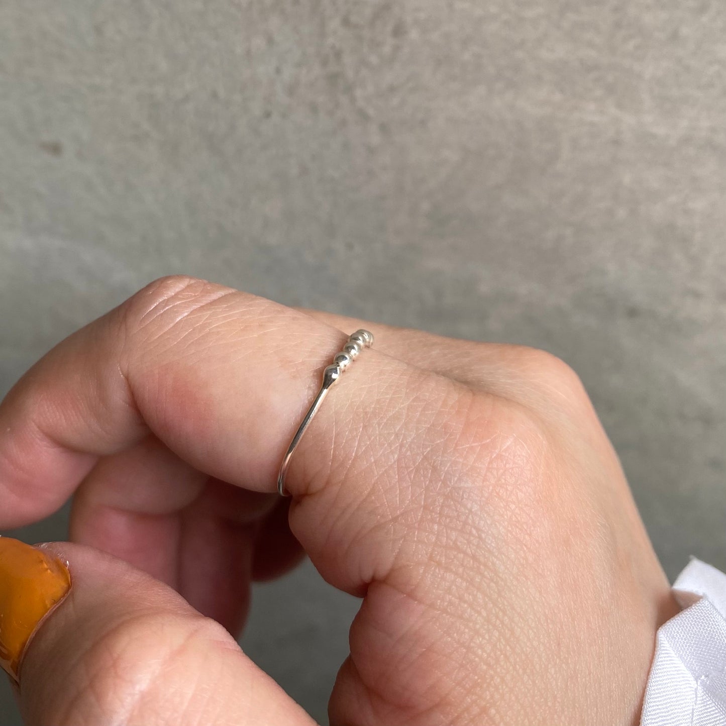 Silver925 plain ring 28