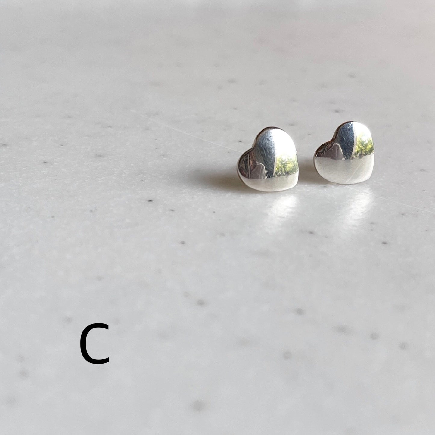 Silver925 plain pierce 1