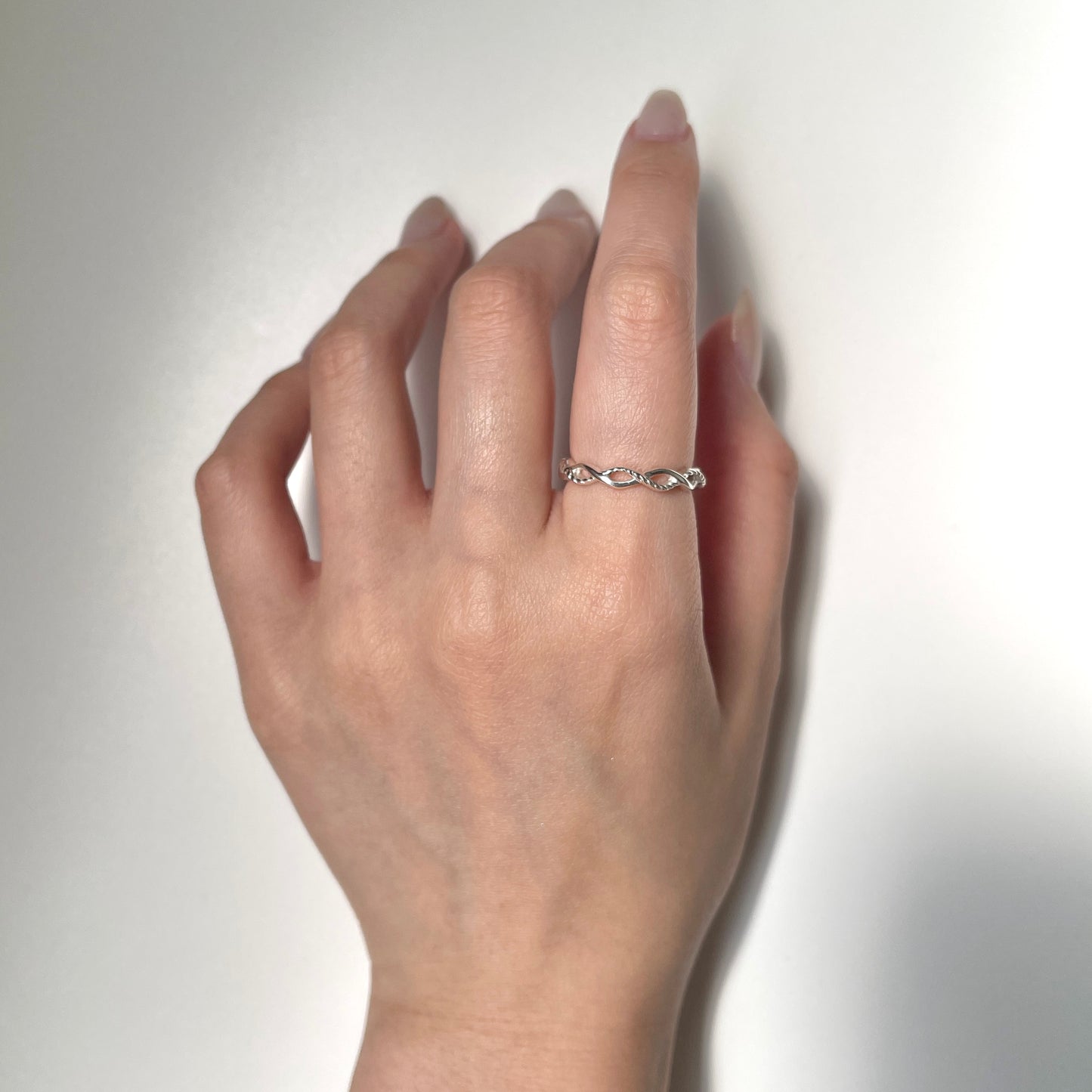 Silver925 plain ring 40