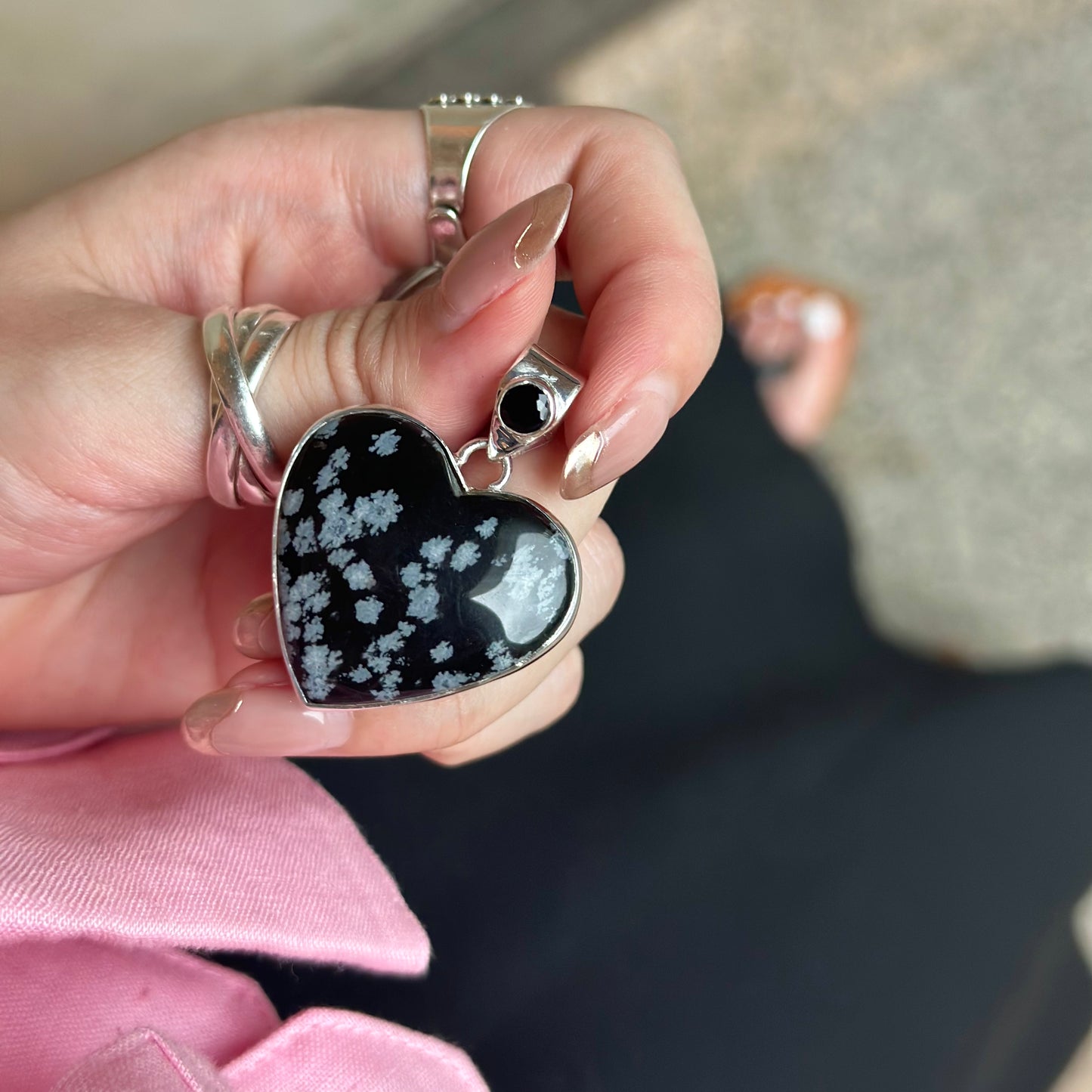 Heart charm