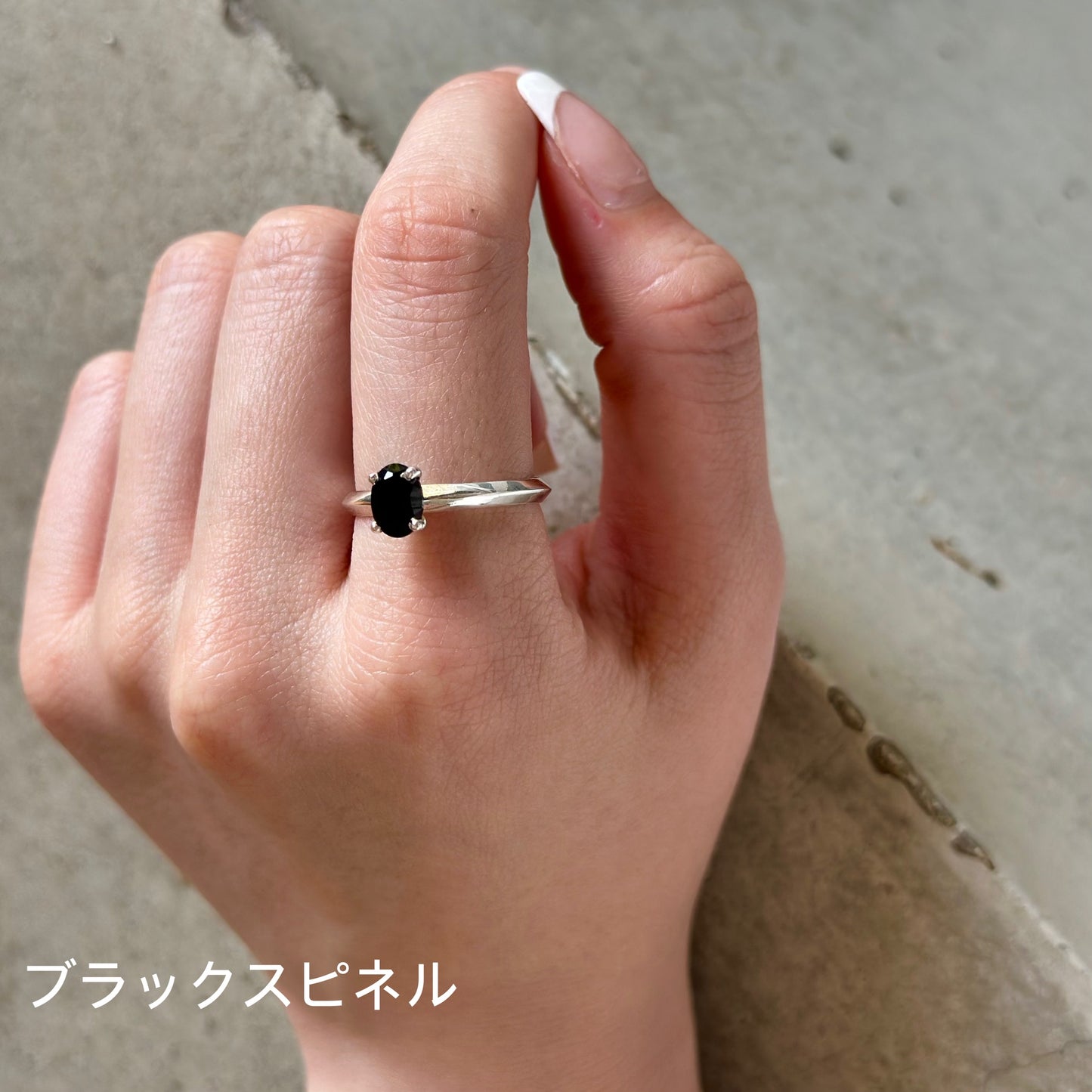 Silver925 tatezume ring