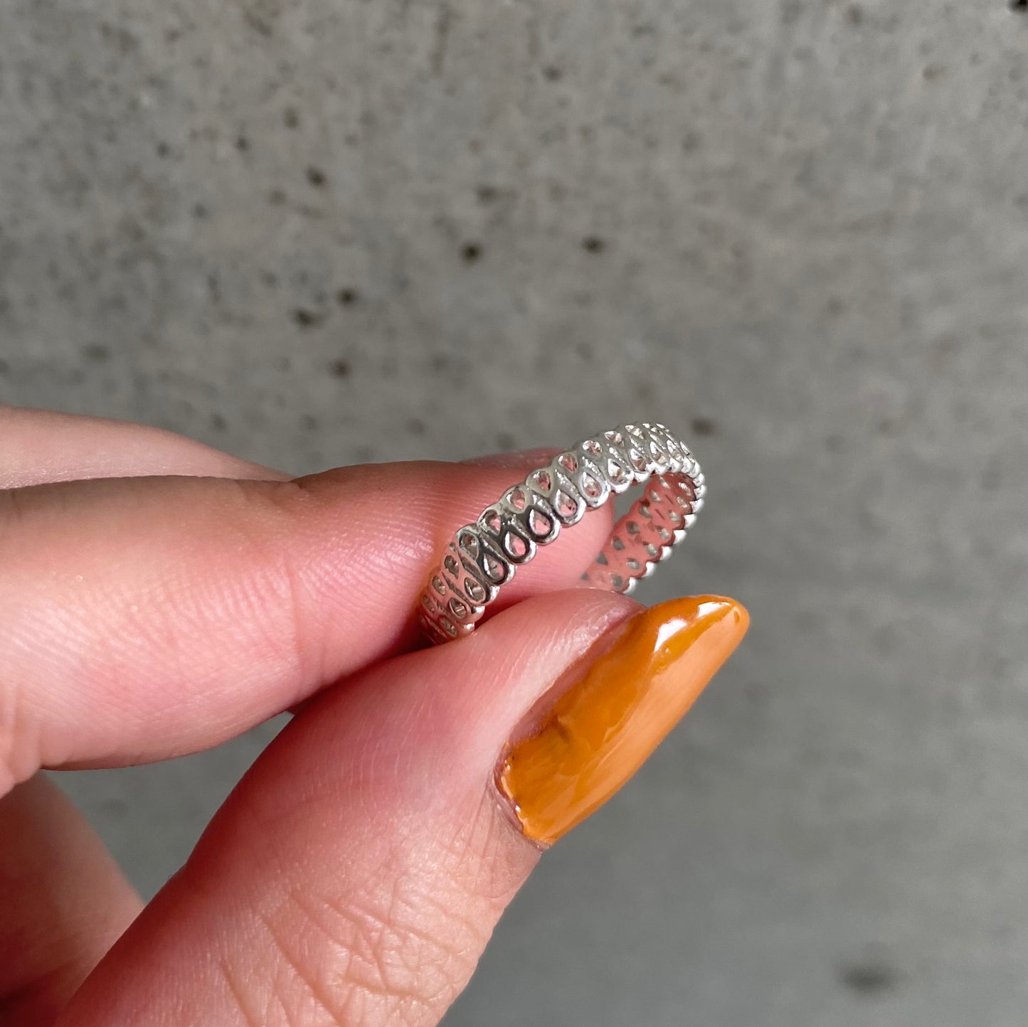 Silver925 plain ring 32