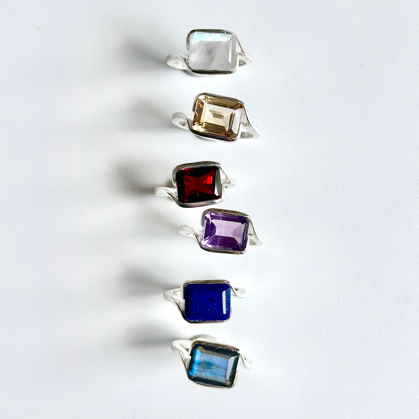 Silver925 square ring 2
