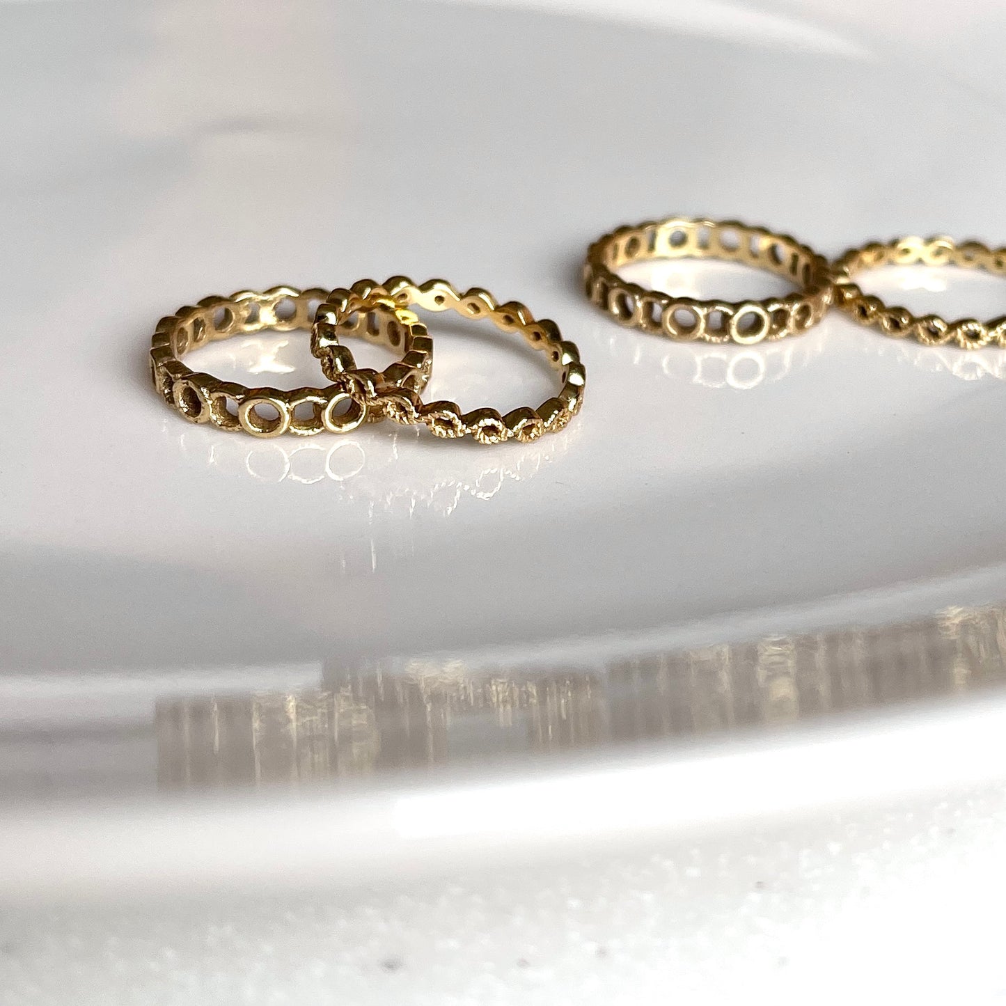Brass plain ring 9