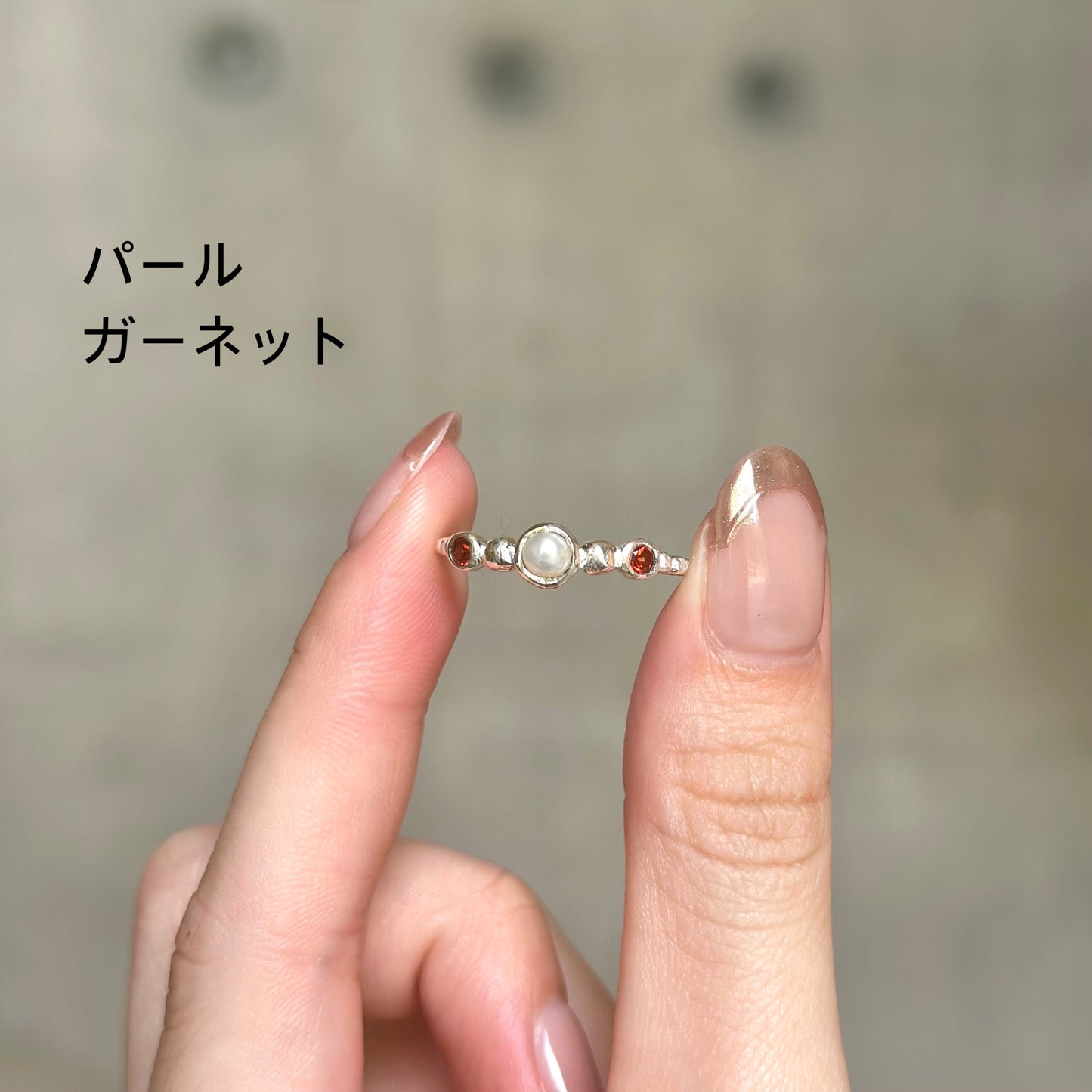 Silver925 3stone ring